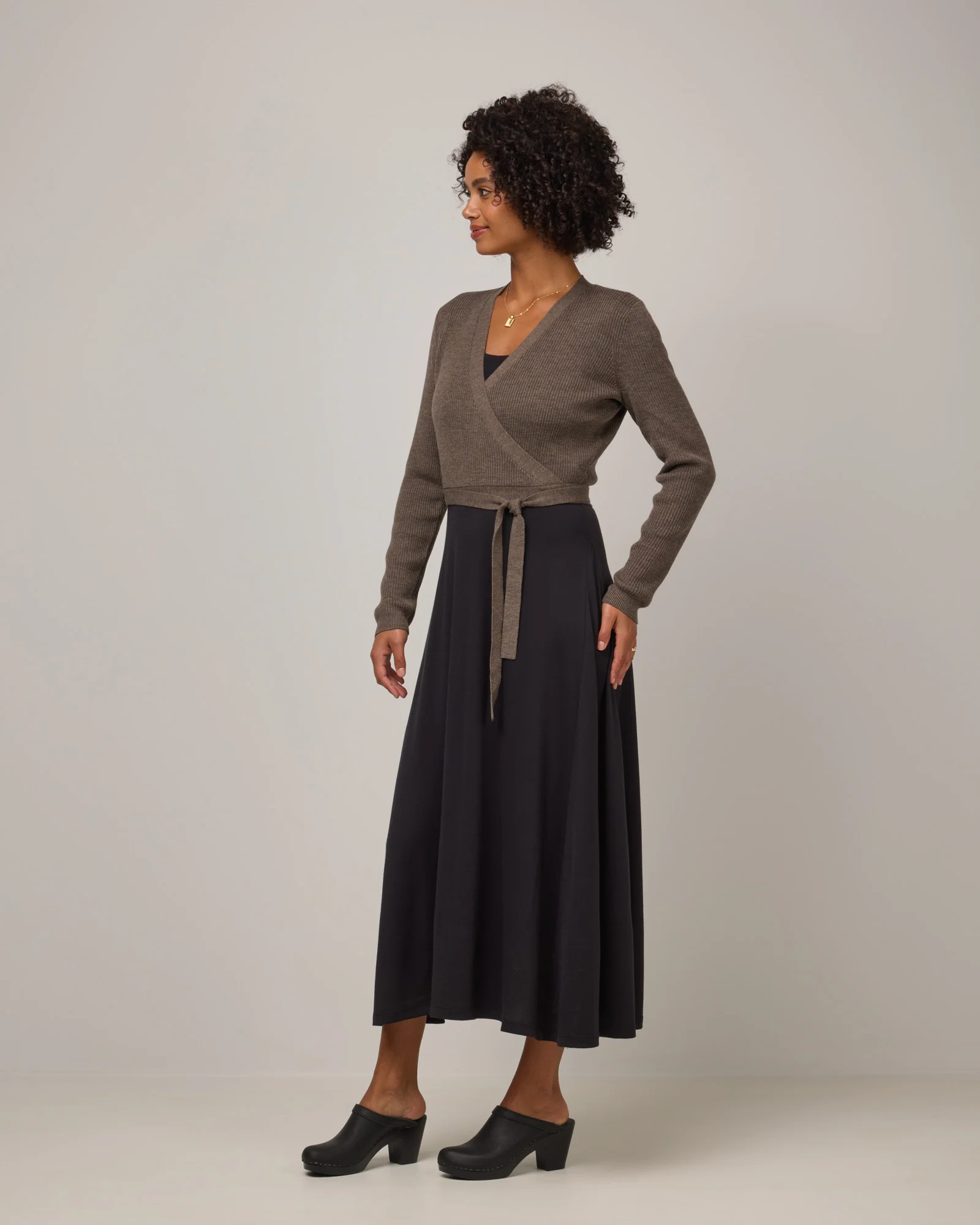 Adeline Wrap Sweater - Image 3