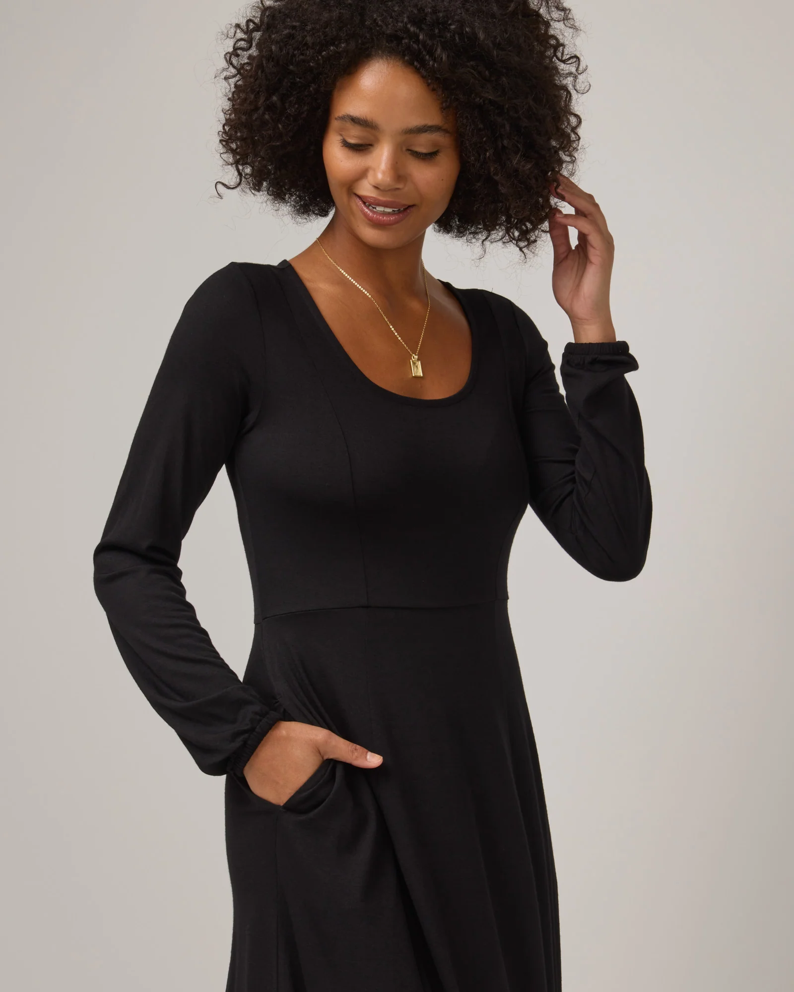 Ahna Empire Waist Dress - Image 4