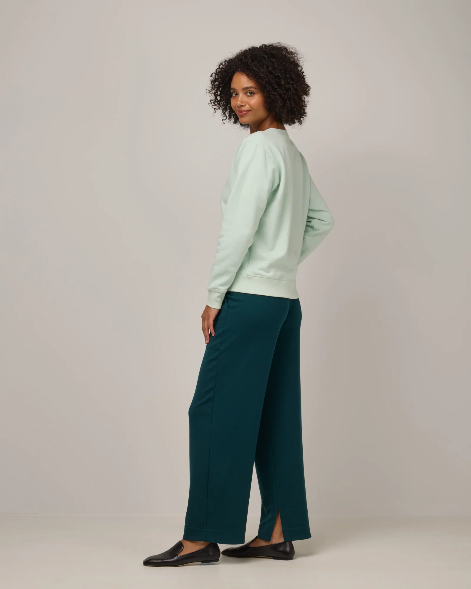 Aspen Wide Leg Sweatpants - Image 3