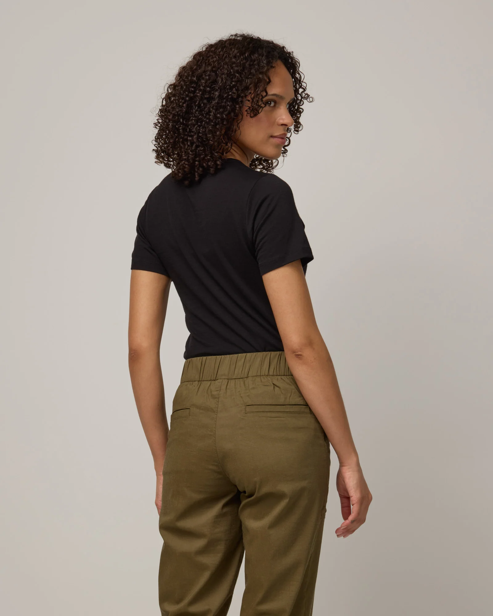 Cara 100% Wool Fitted Tee - Image 3