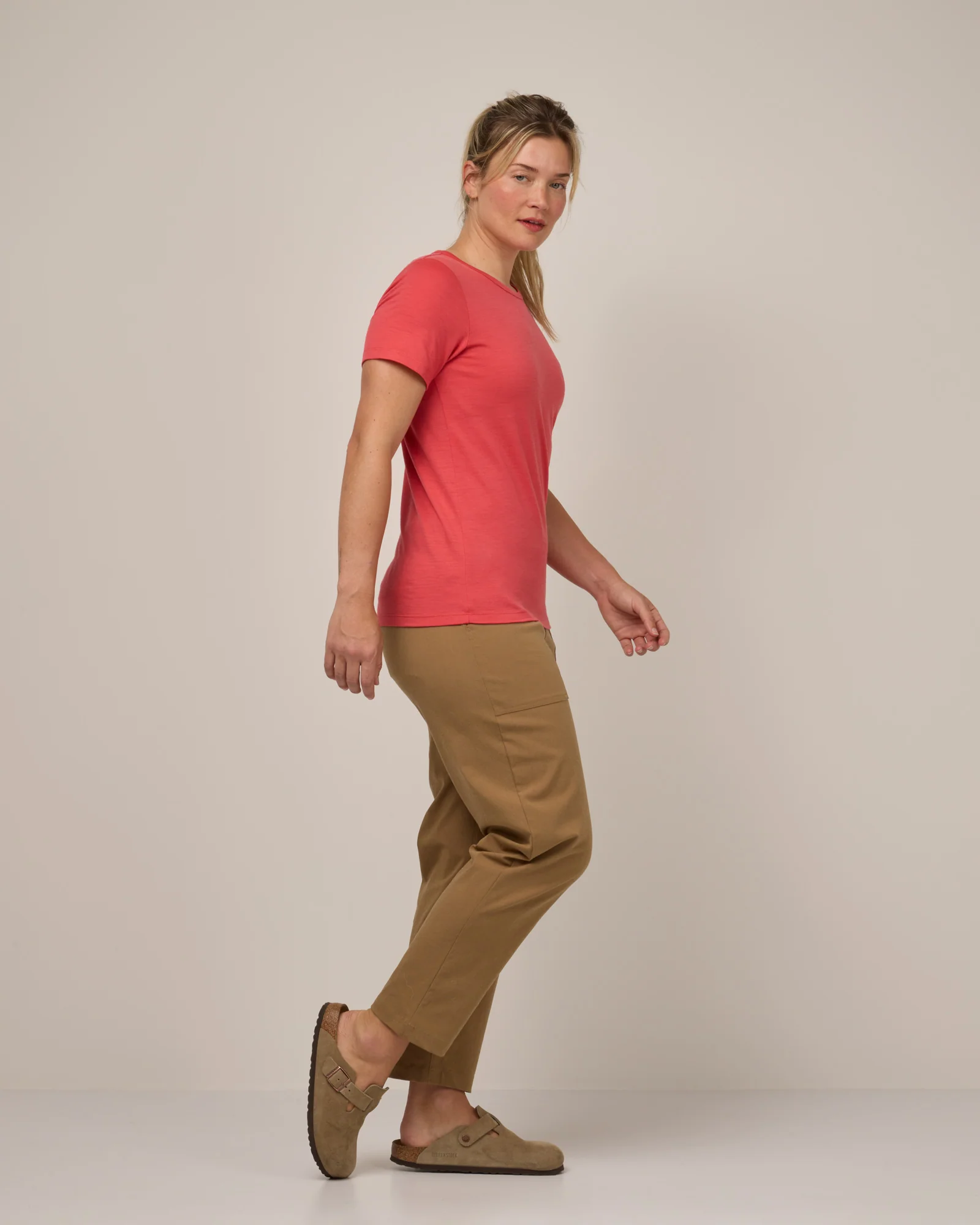 Cara 100% Wool Fitted Tee - Image 3