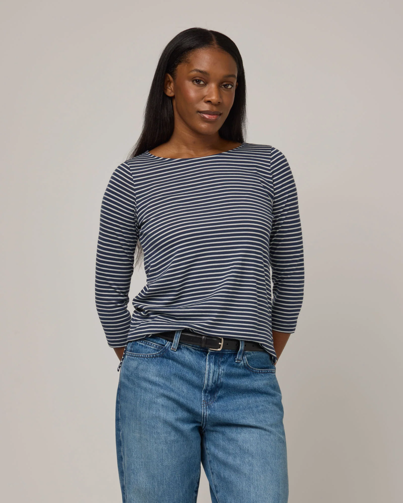 Colette Quarter-Sleeve Top - Image 3