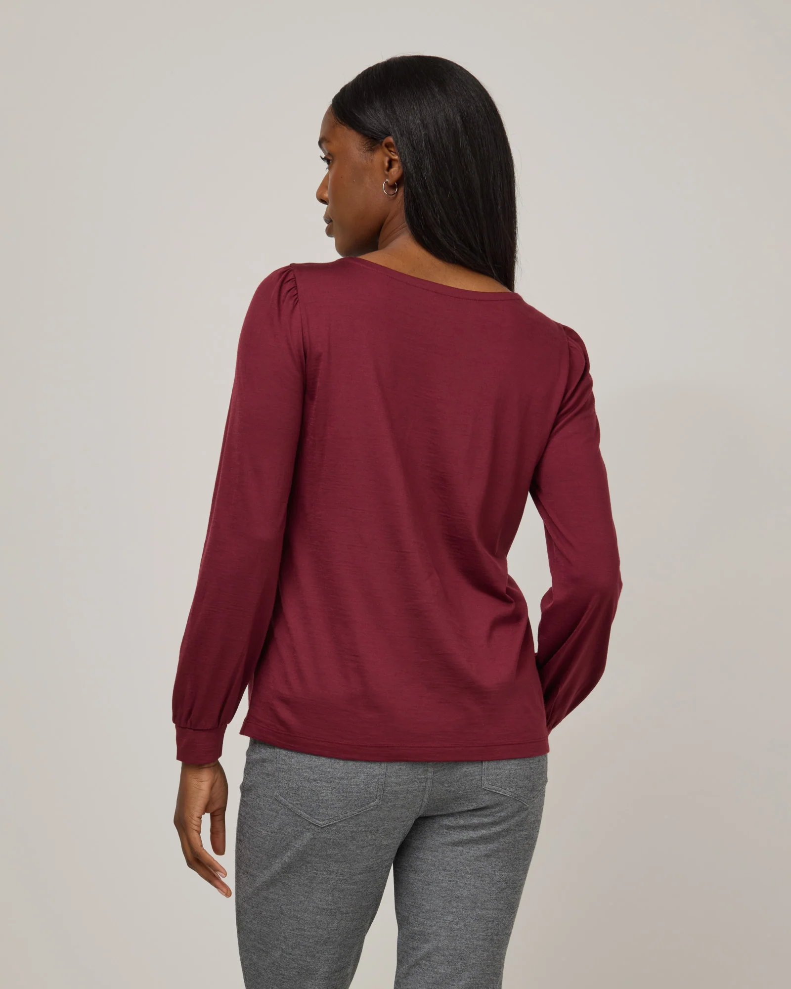Edith Puff Sleeve Top - Image 3