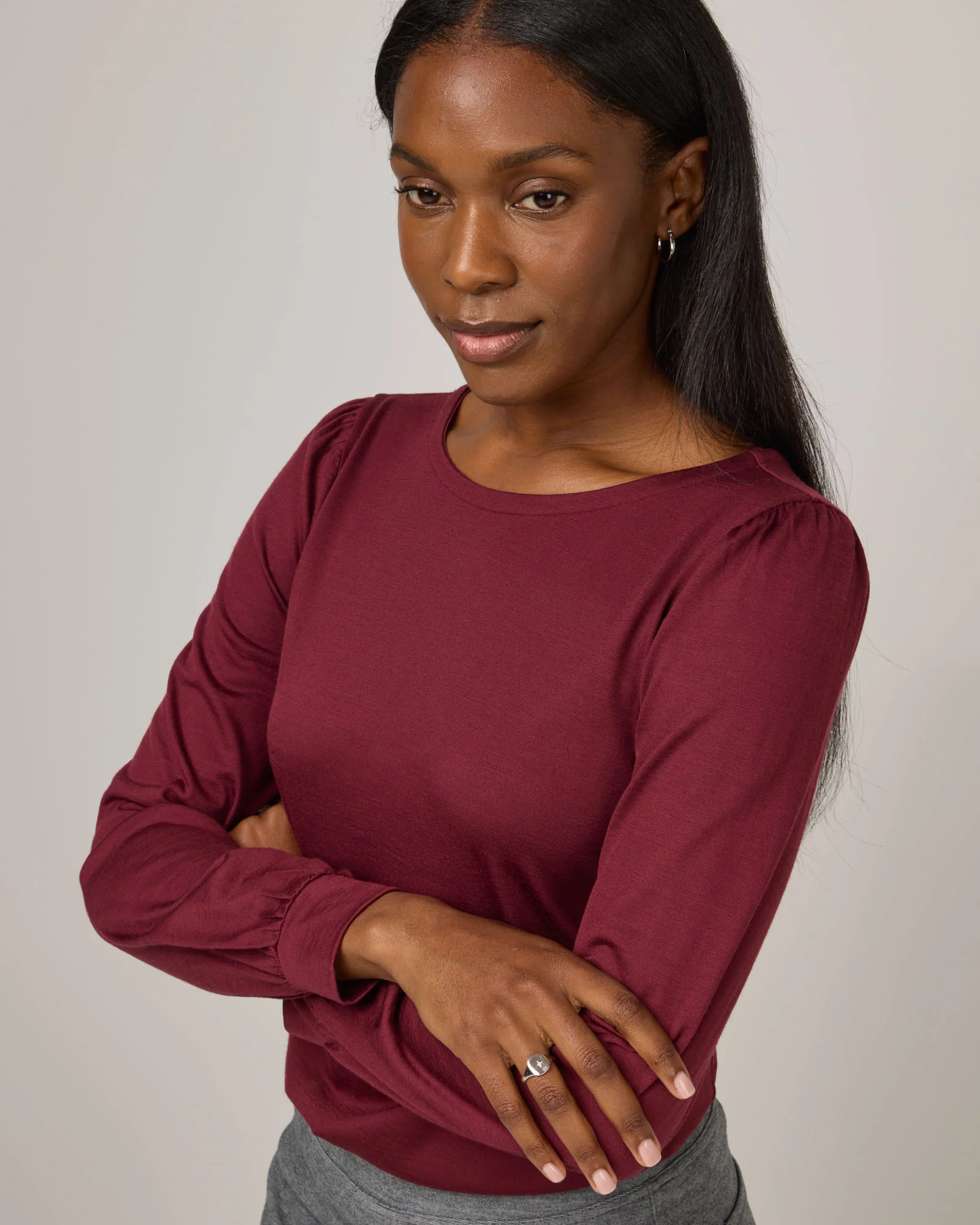 Edith Puff Sleeve Top - Image 4