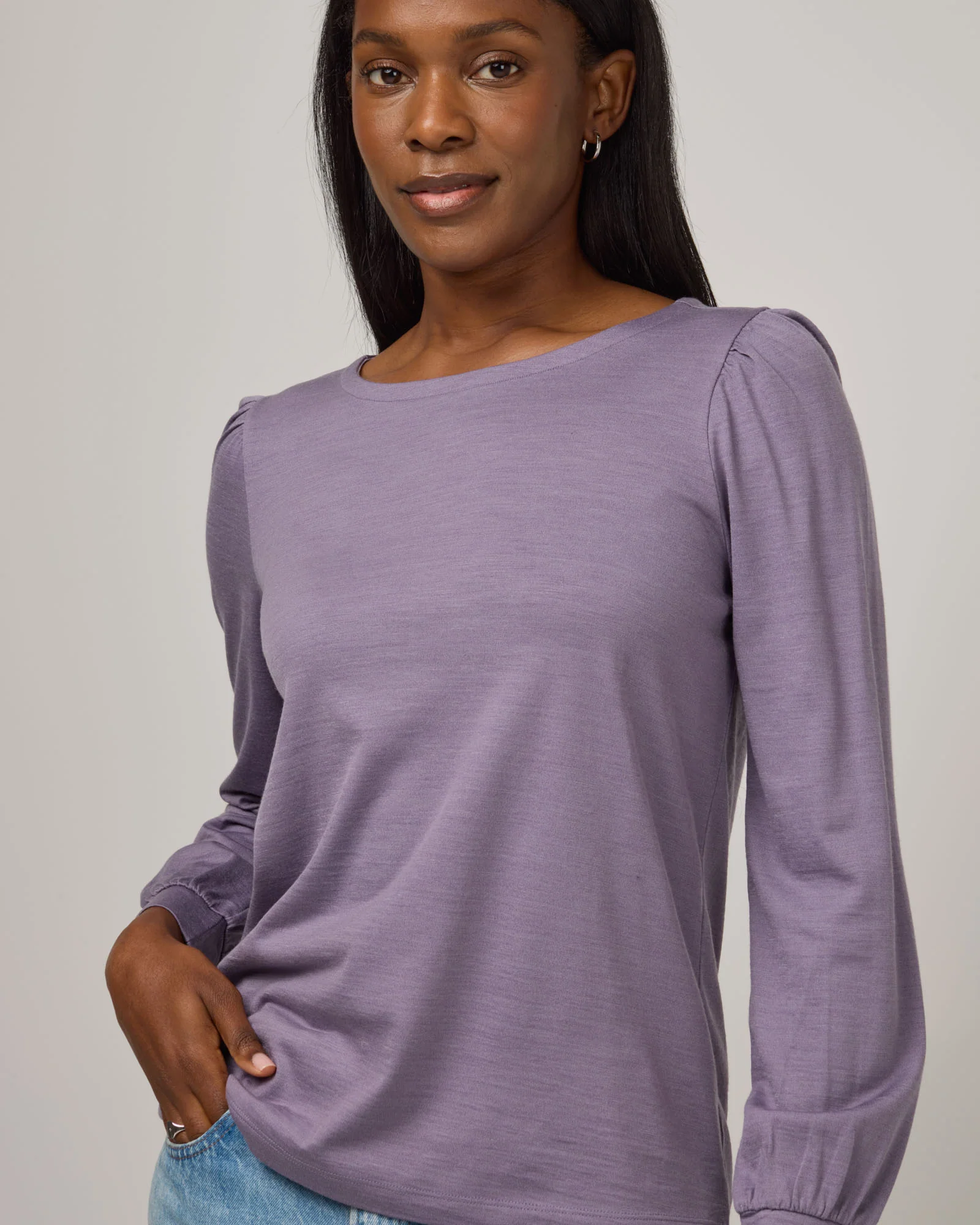 Edith Puff Sleeve Top - Image 4