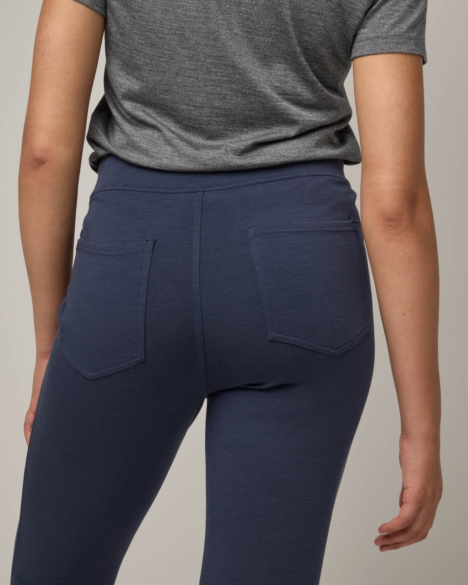 Foster Kick Flare Ponte Trouser - Image 5
