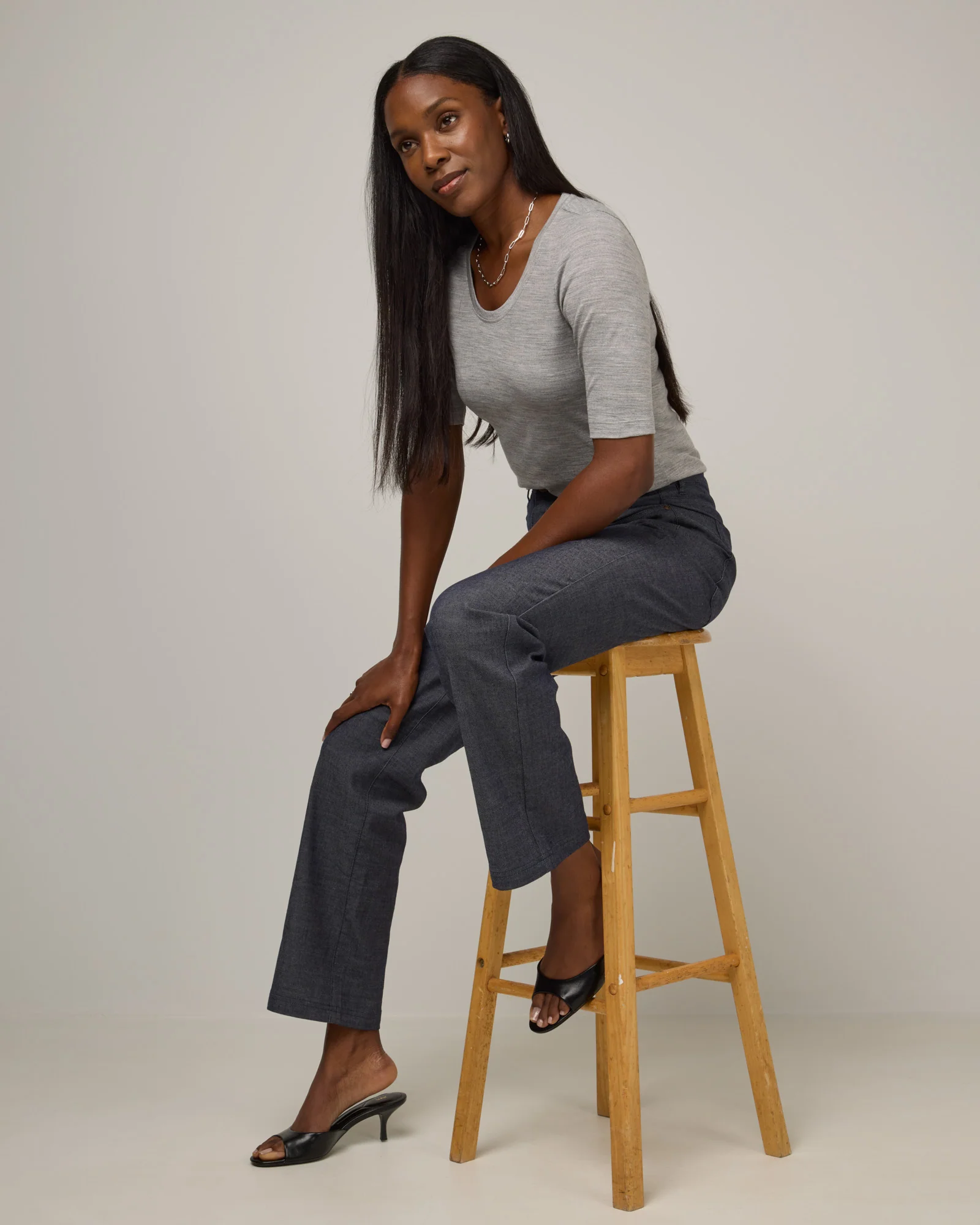Hawthorne Straight Leg Denim Jean - Image 5