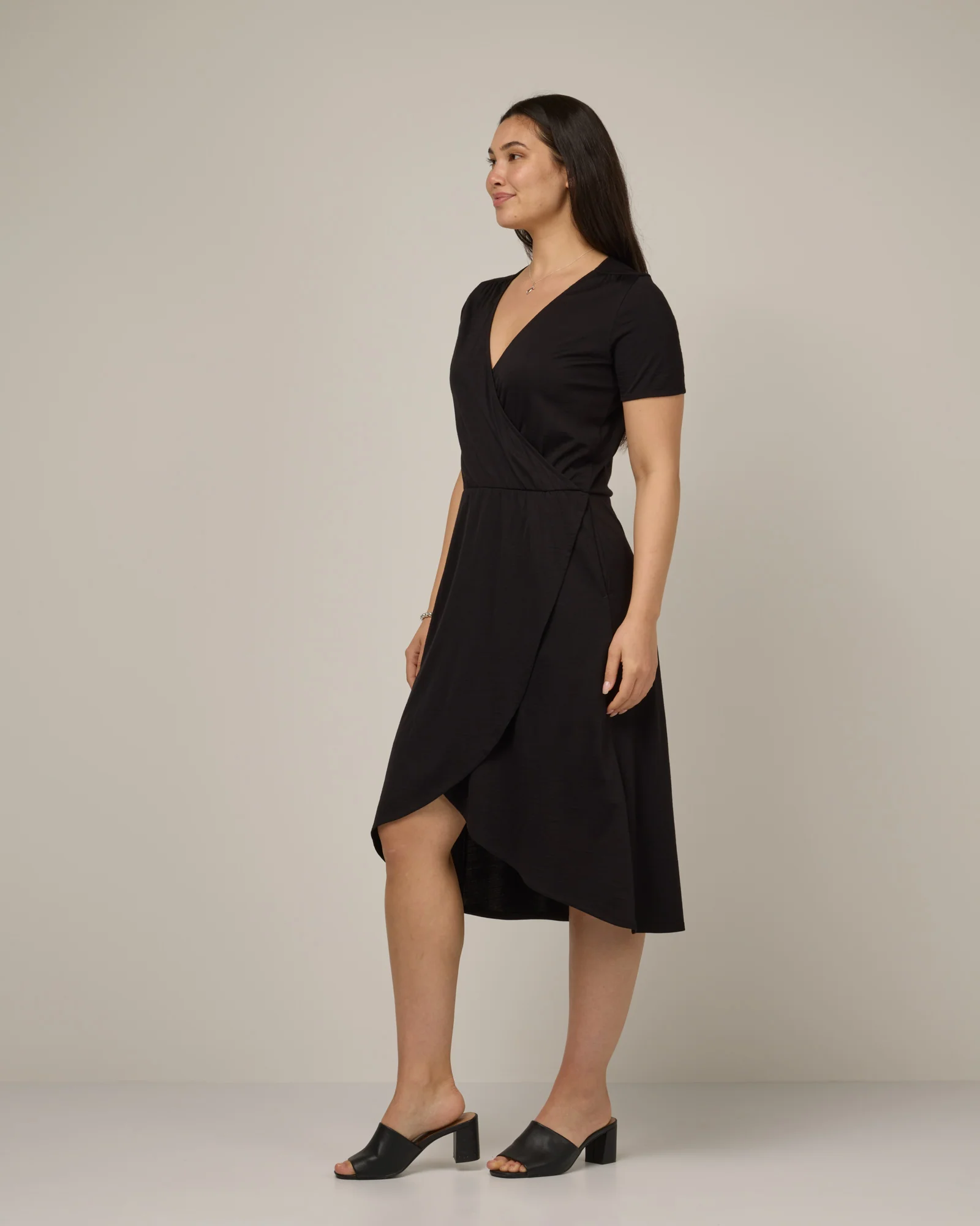 Ines Tulip Hem Dress - Image 3