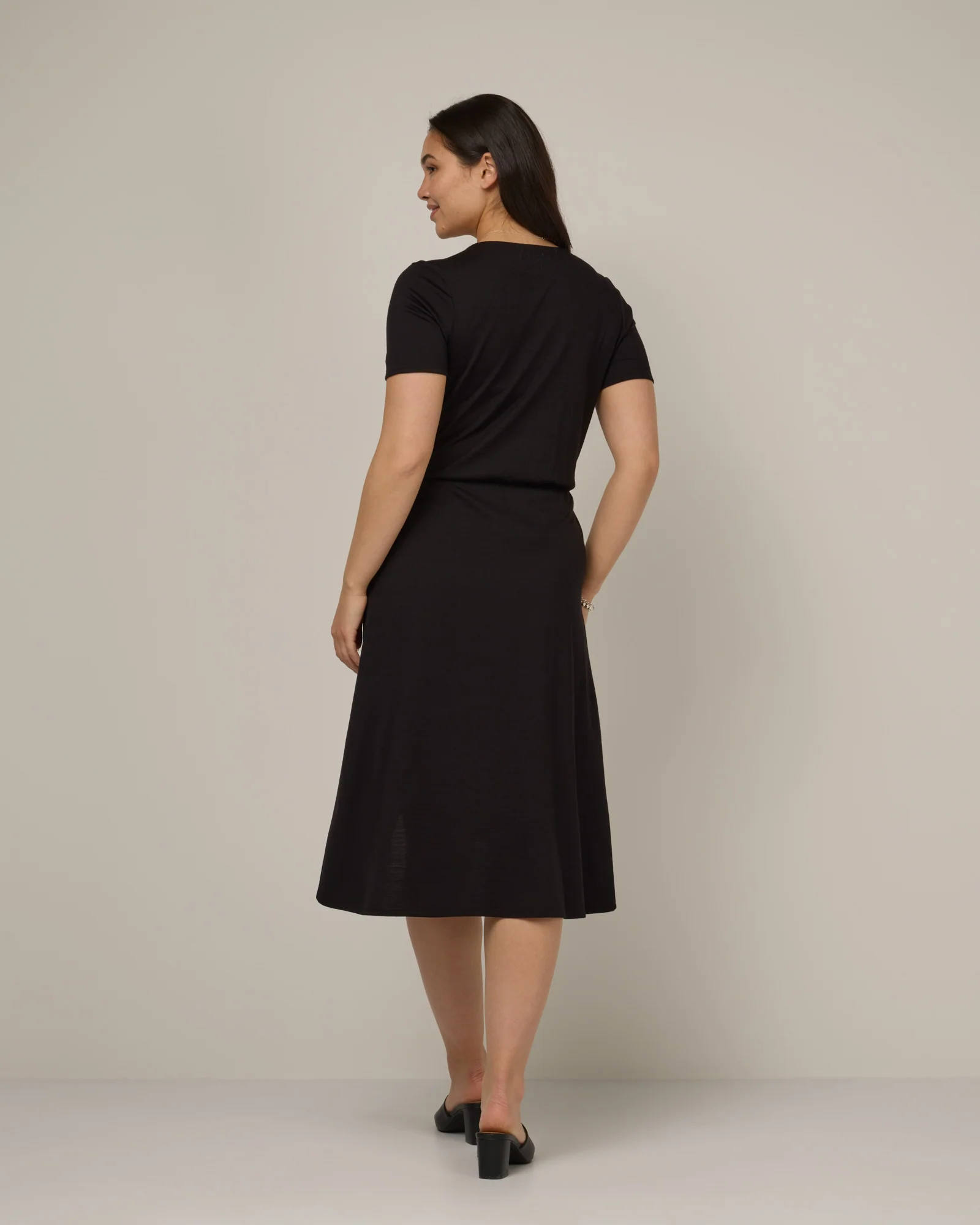 Ines Tulip Hem Dress - Image 4