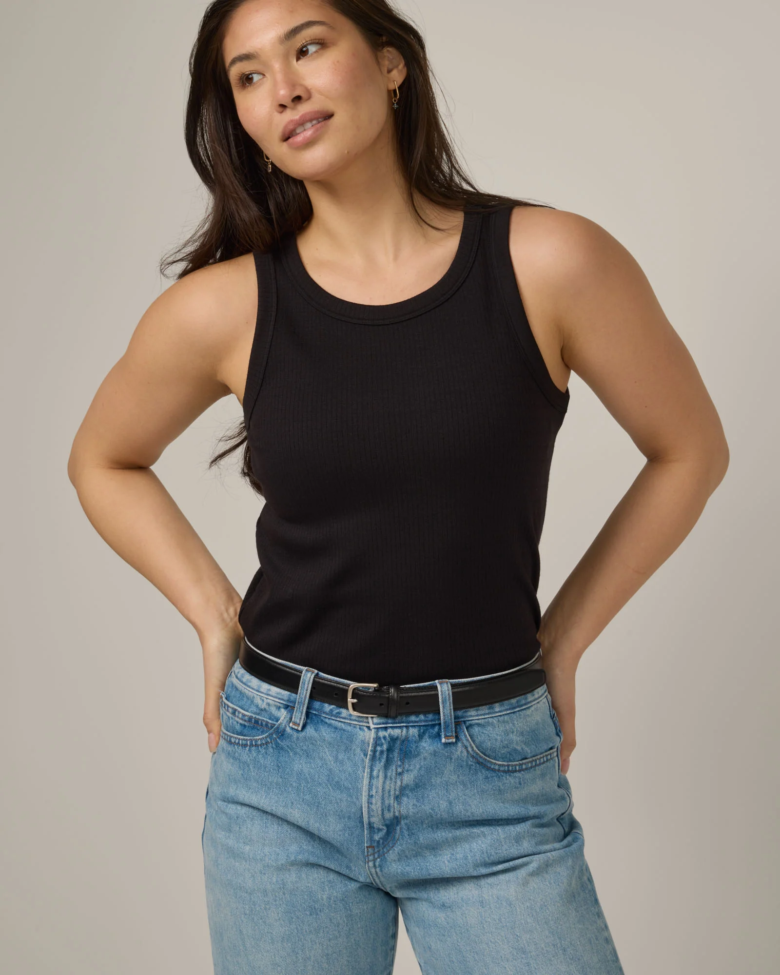 Lily Ribbed Tank - Image 4