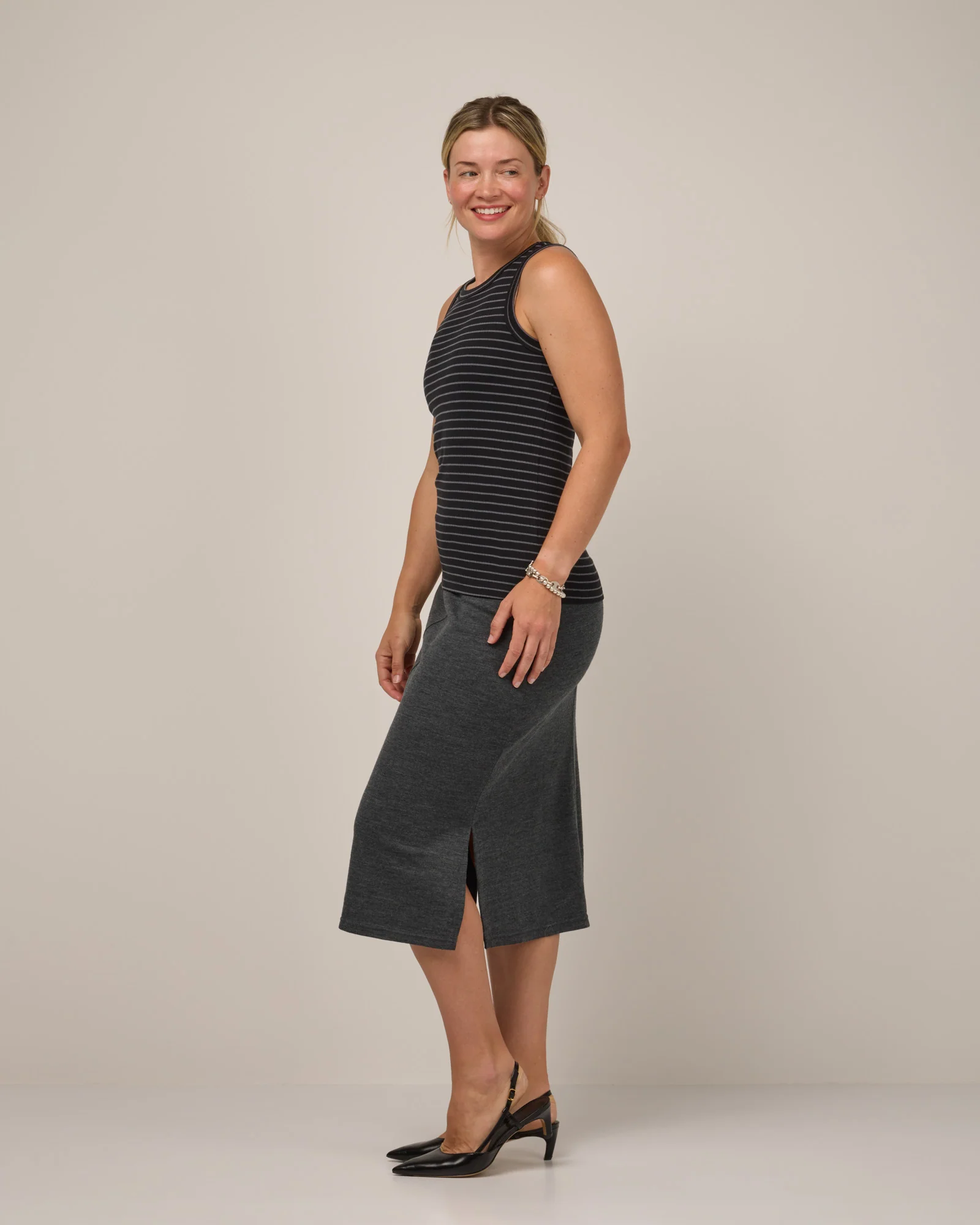 Lily Ribbed Tank - Image 3