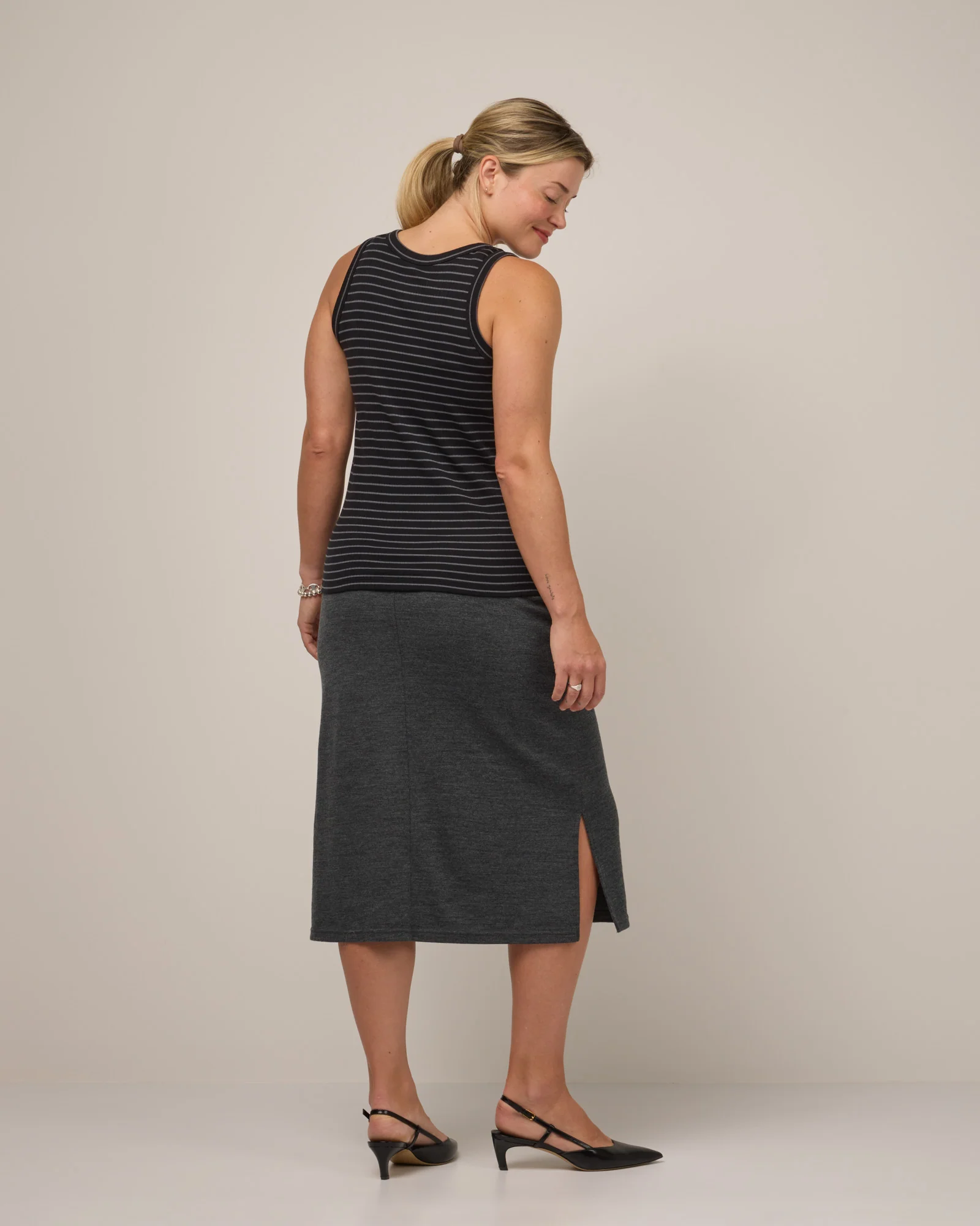 Lily Ribbed Tank - Image 4