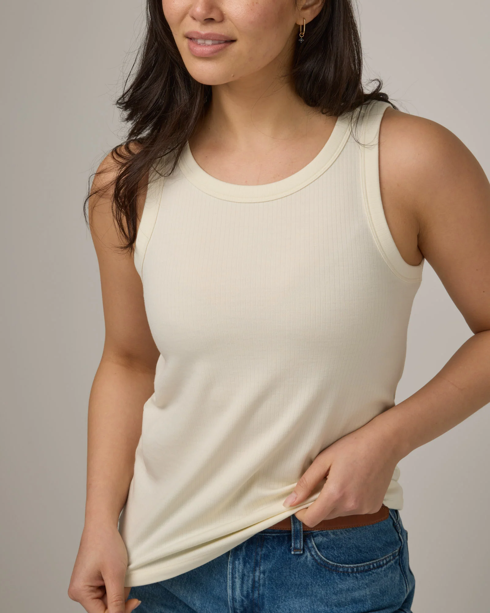 Lily Ribbed Tank - Image 4