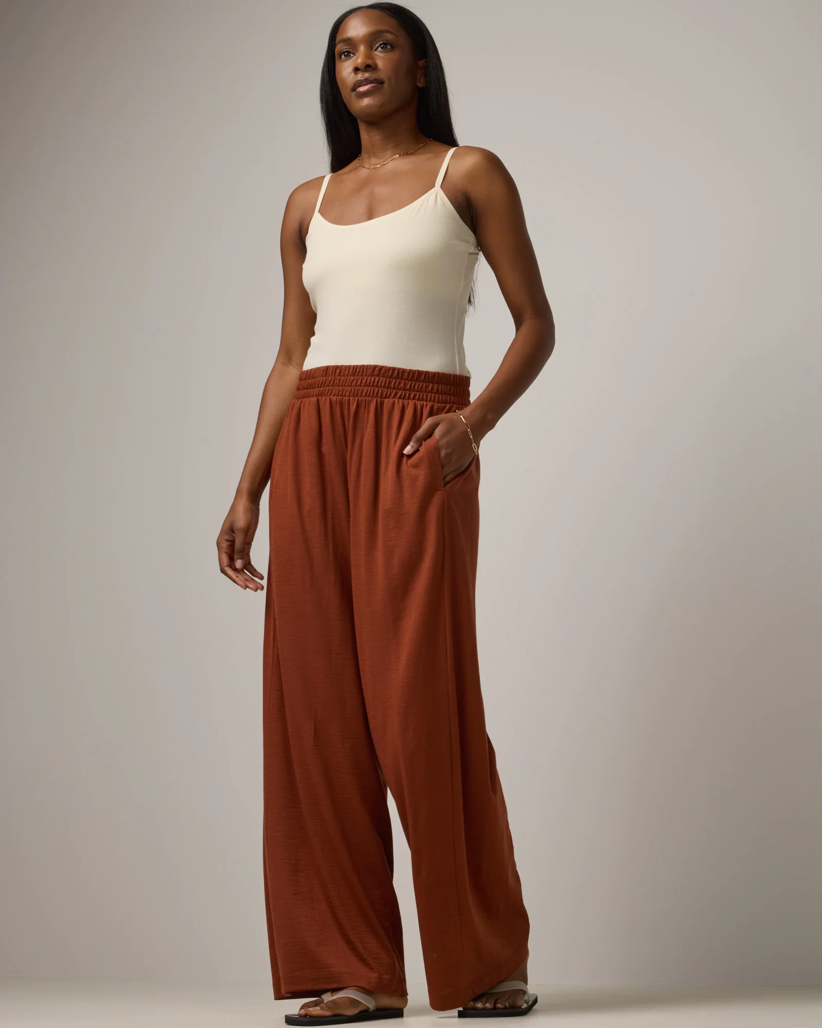 Lisbon Palazzo Trouser - Image 3