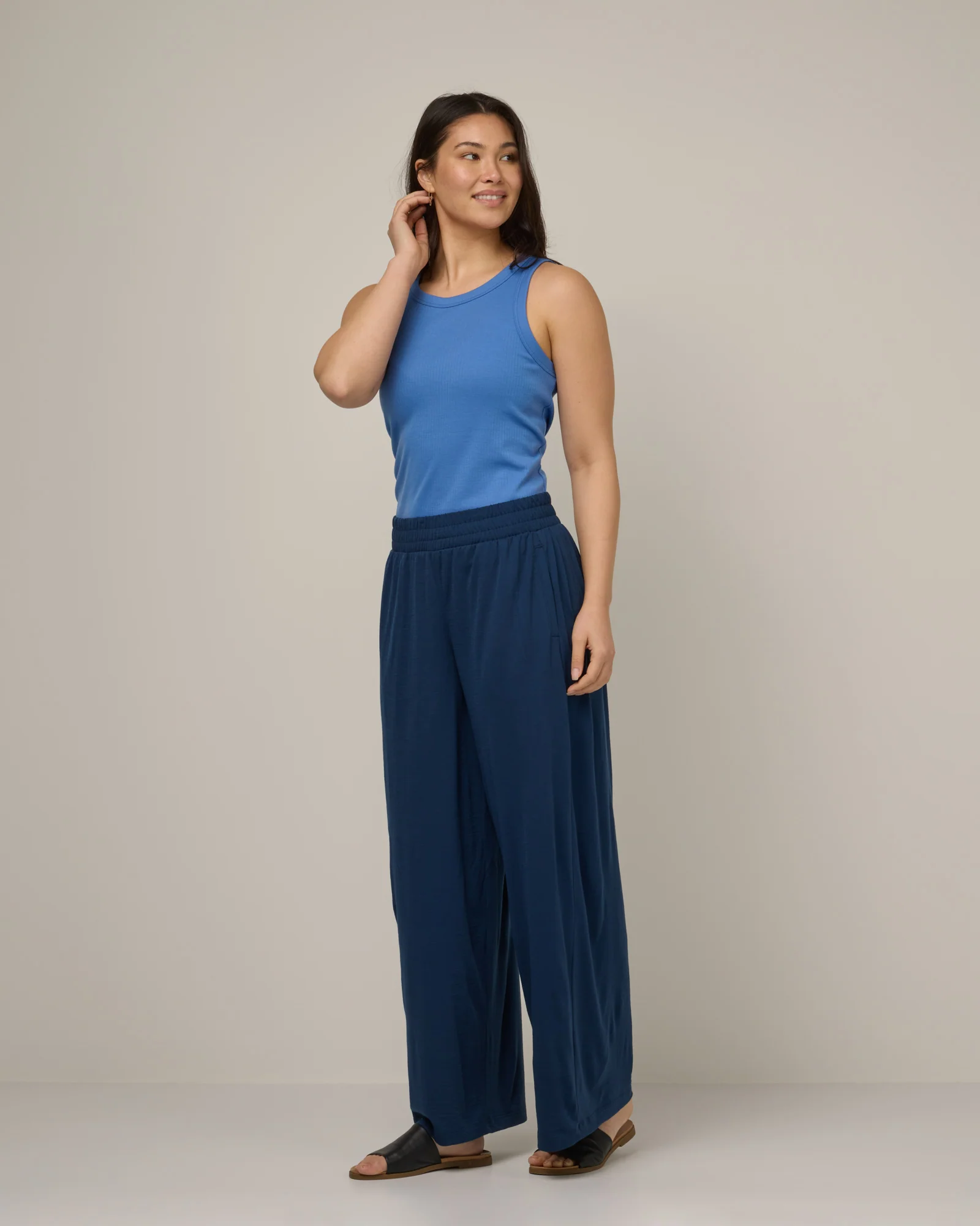 Lisbon Palazzo Trouser - Image 3