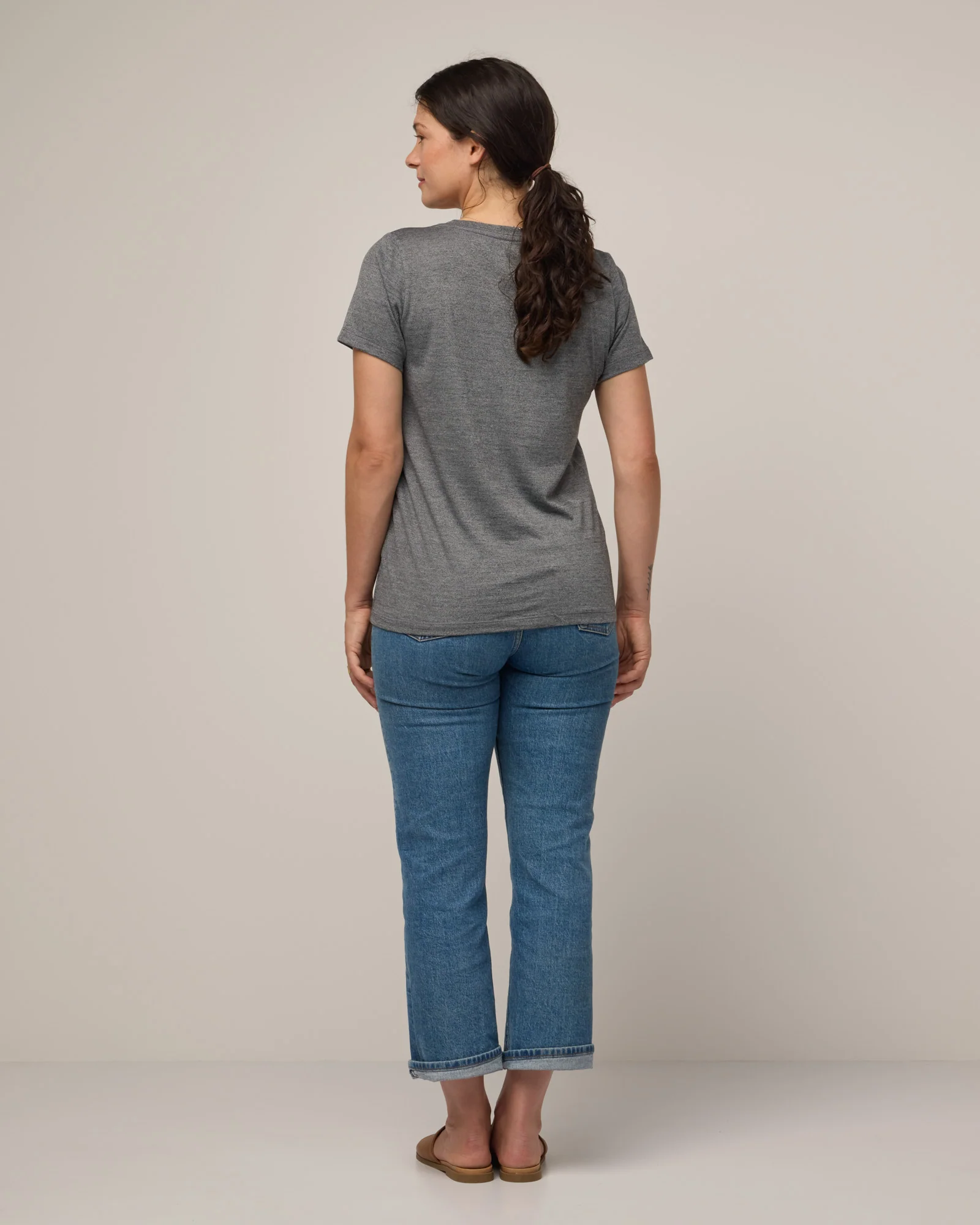 Morgan V-Neck Tee - Image 3