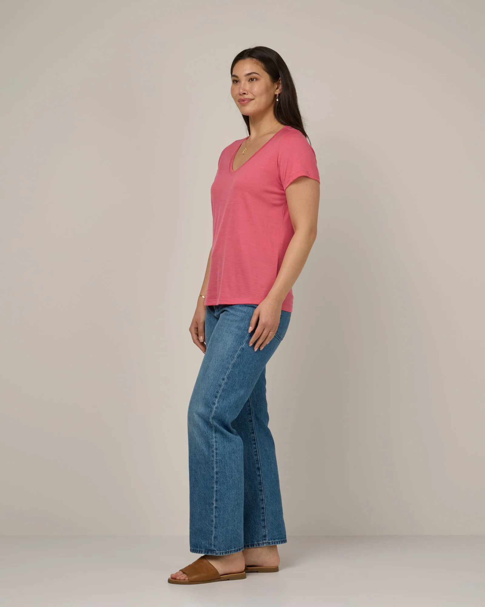 Morgan V-Neck Tee - Image 2