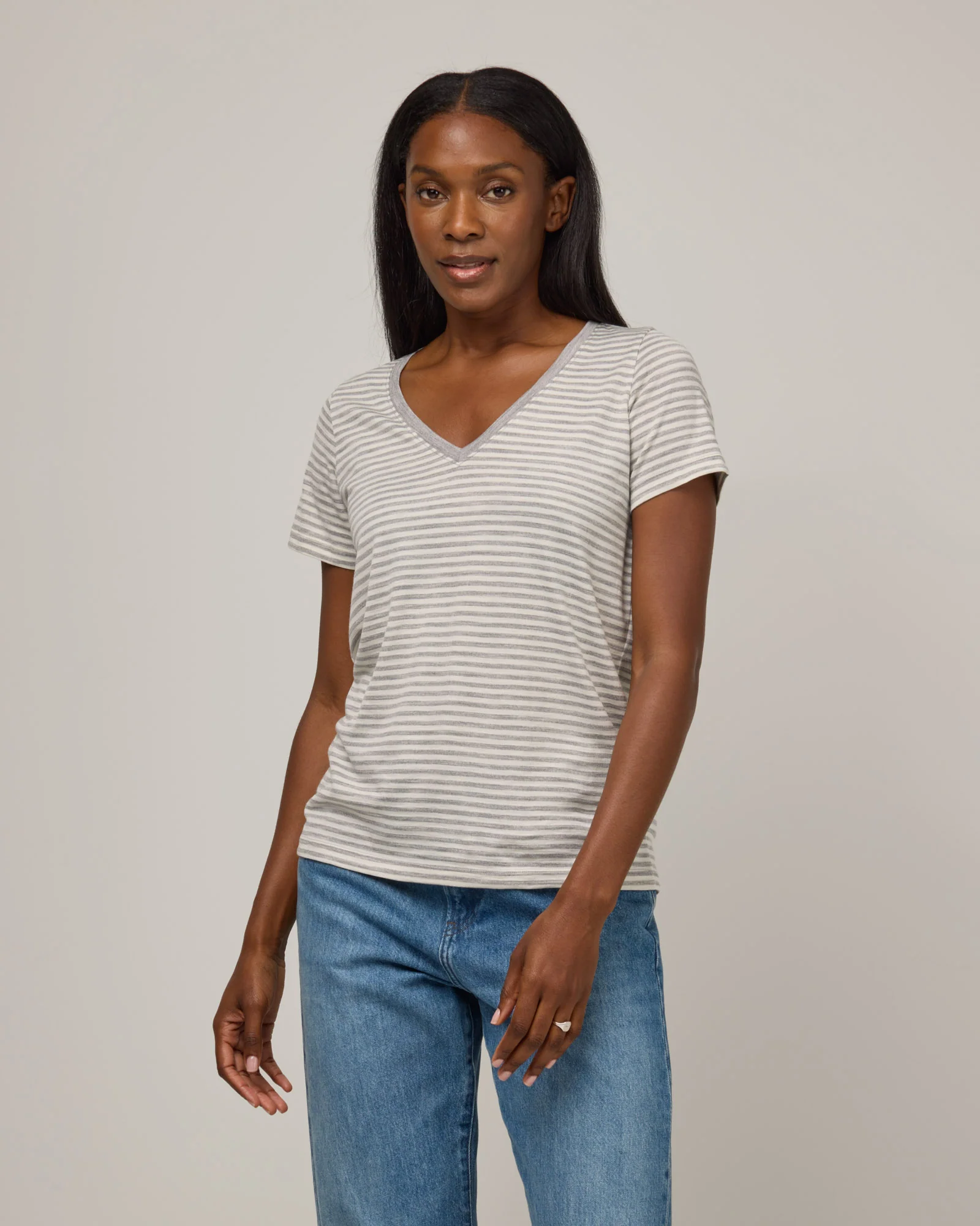 Morgan V-Neck Tee - Image 3