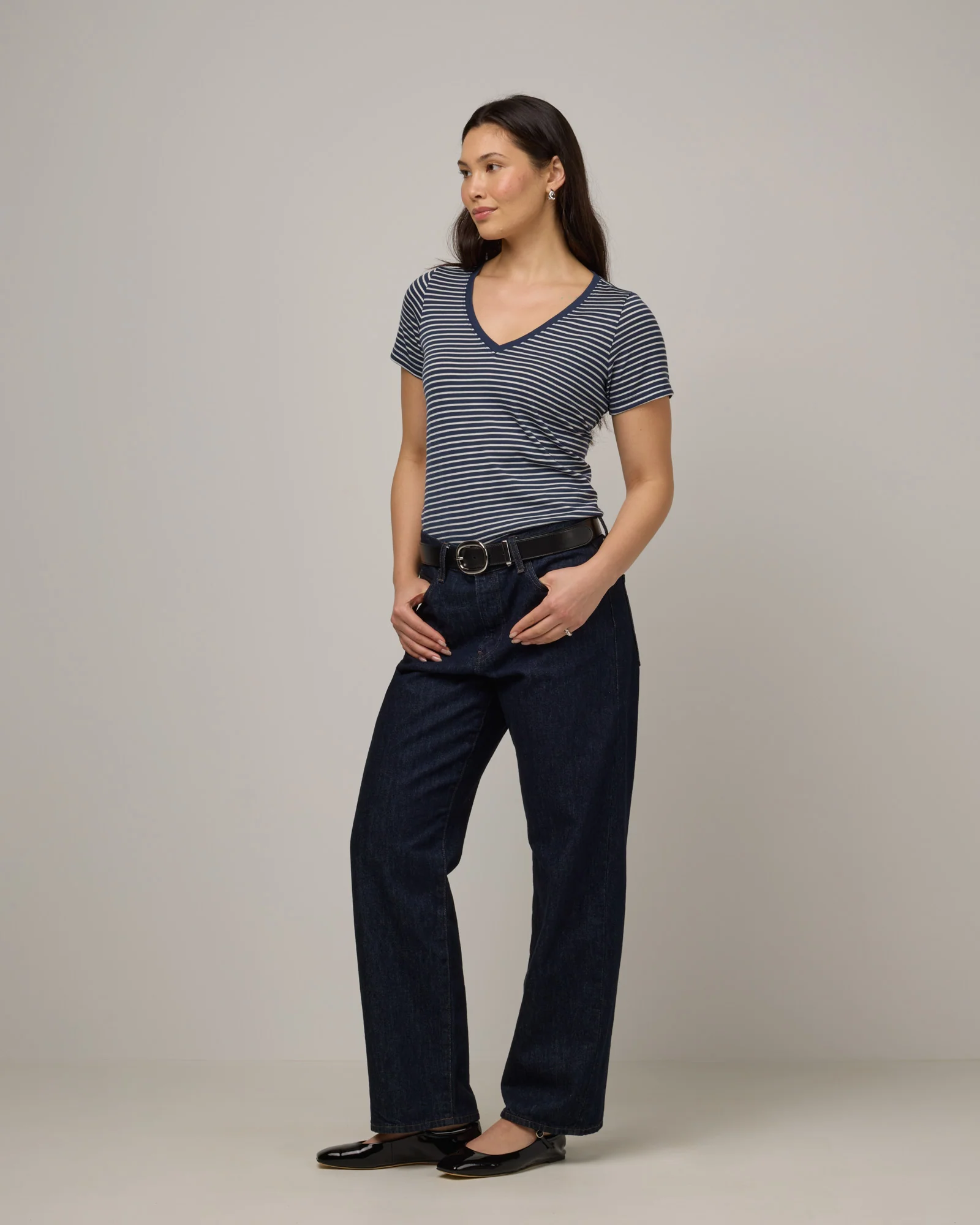 Morgan V-Neck Tee - Image 4