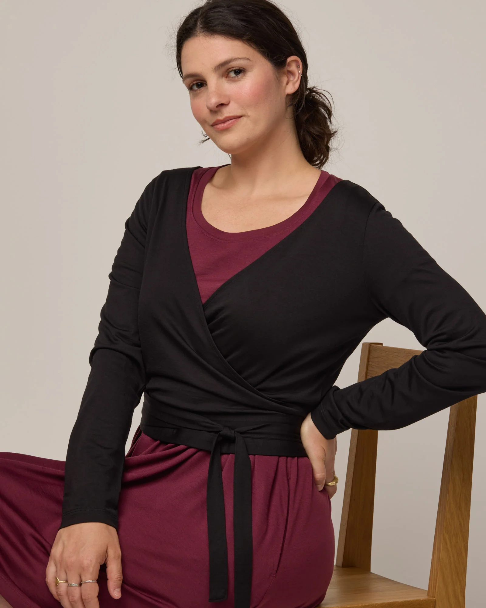 Natalia Wrap Top - Image 6