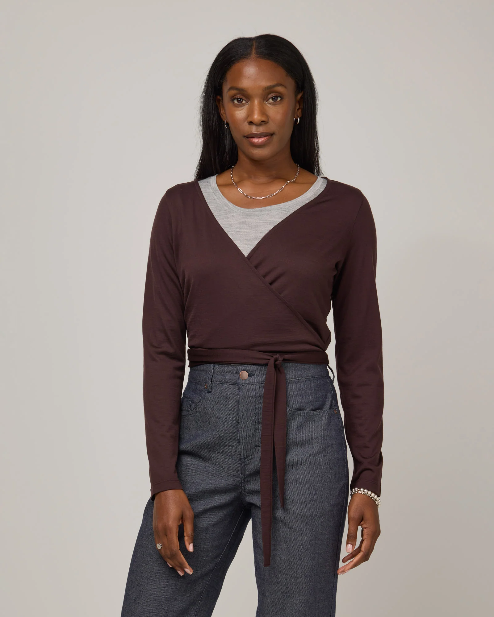 Natalia Wrap Top - Image 3