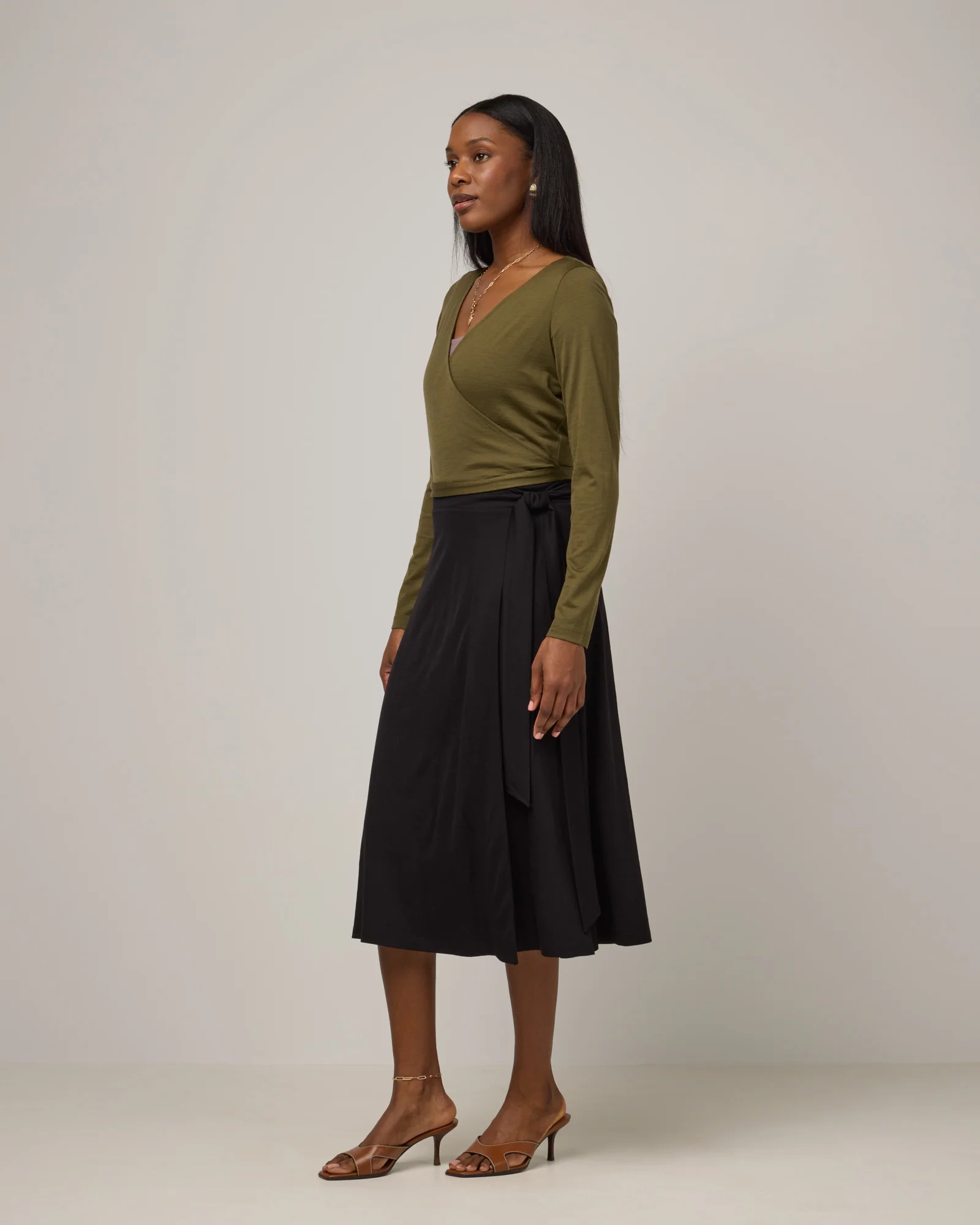 Natalia Wrap Top - Image 3