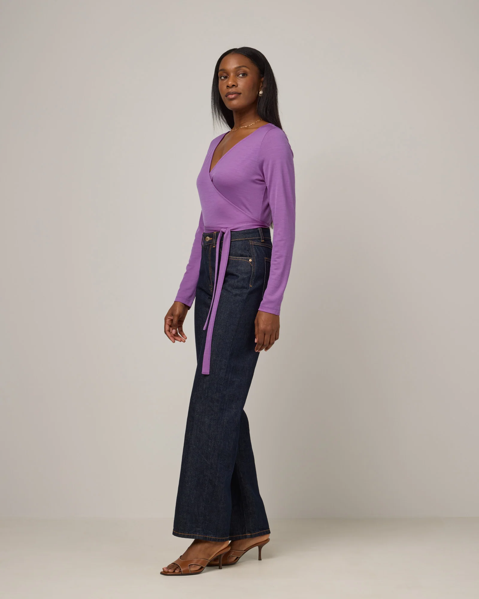 Natalia Wrap Top - Image 3