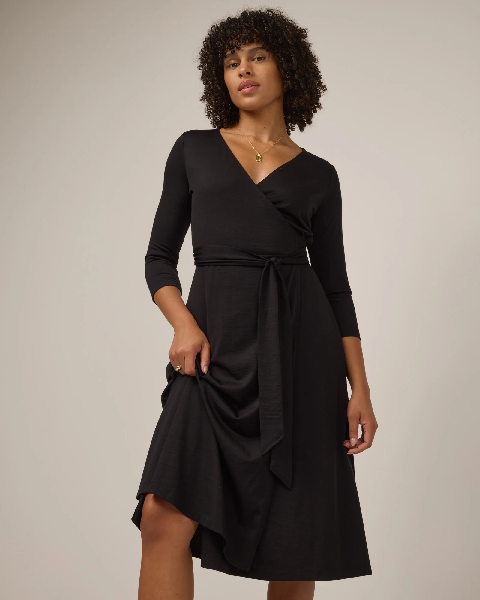 Alana Wrap Dress - Image 4