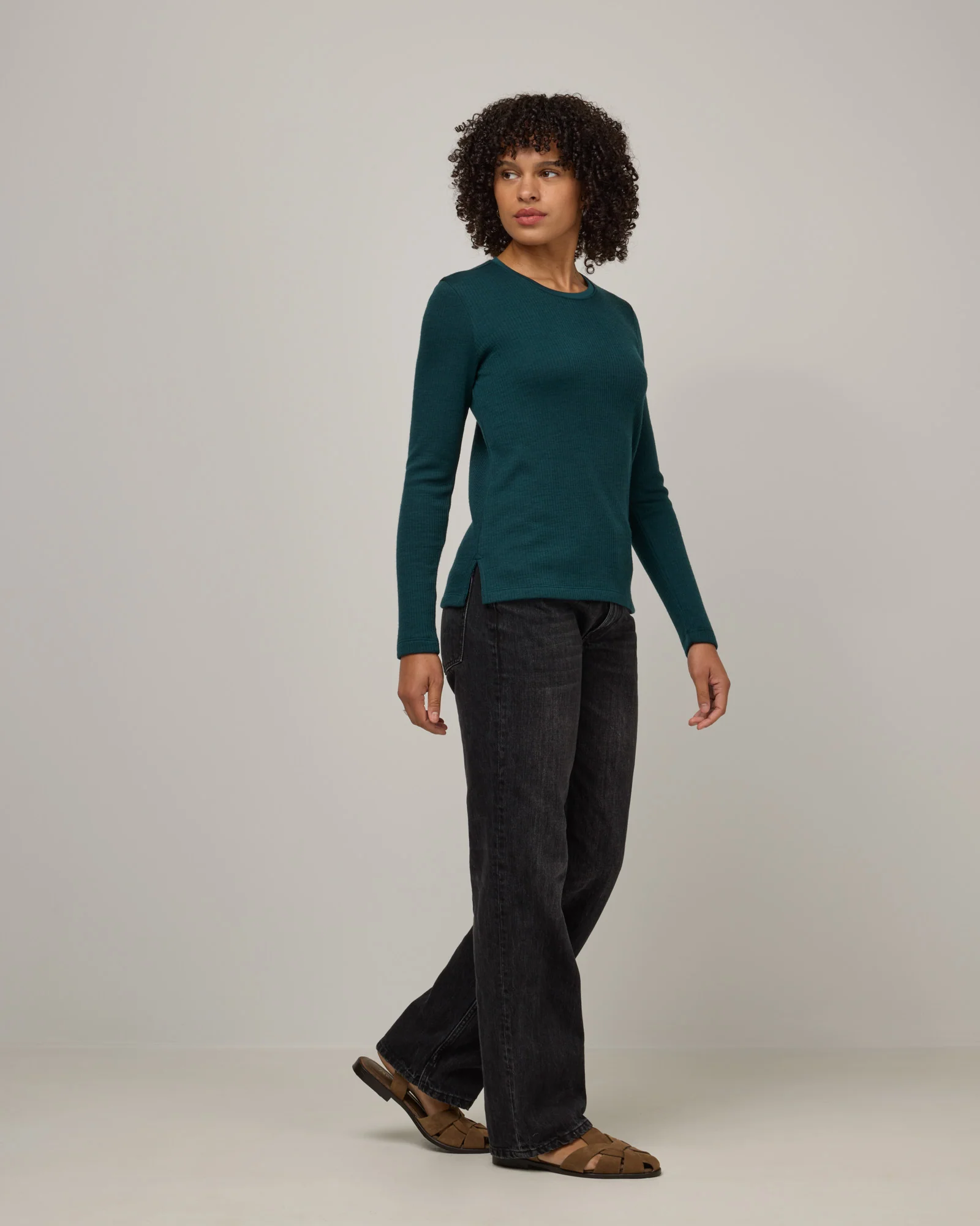 Rayne Double Knit Ribbed Top - Image 3