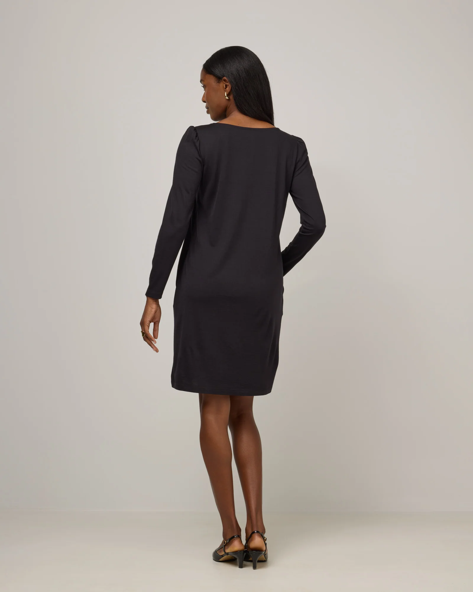 Rosa Puff Sleeve Dress - Image 3
