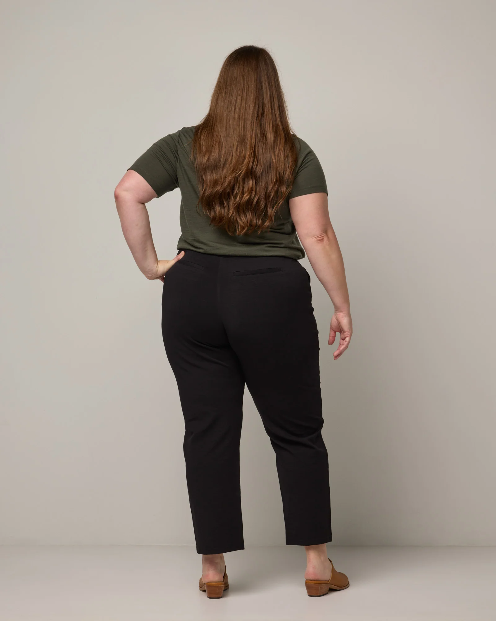 Rosso Straight Ponte Trouser - Image 3