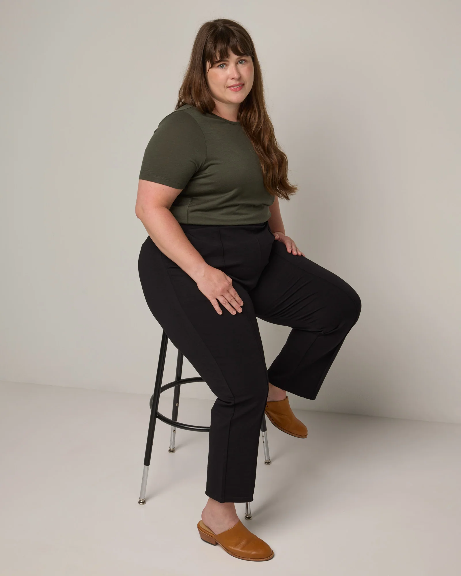 Rosso Straight Ponte Trouser - Image 4