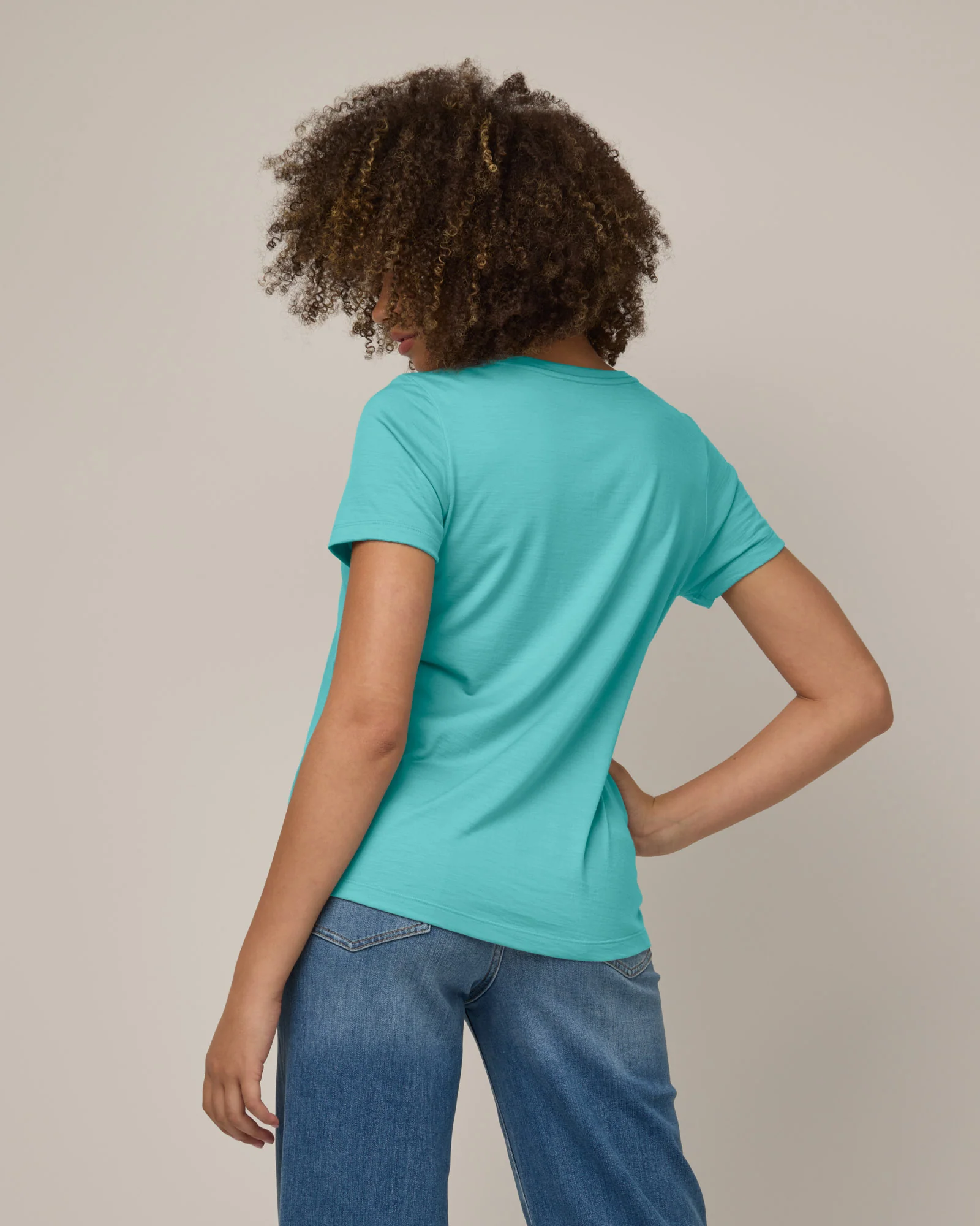 Stella Signature Scoop Neck Tee - Image 3