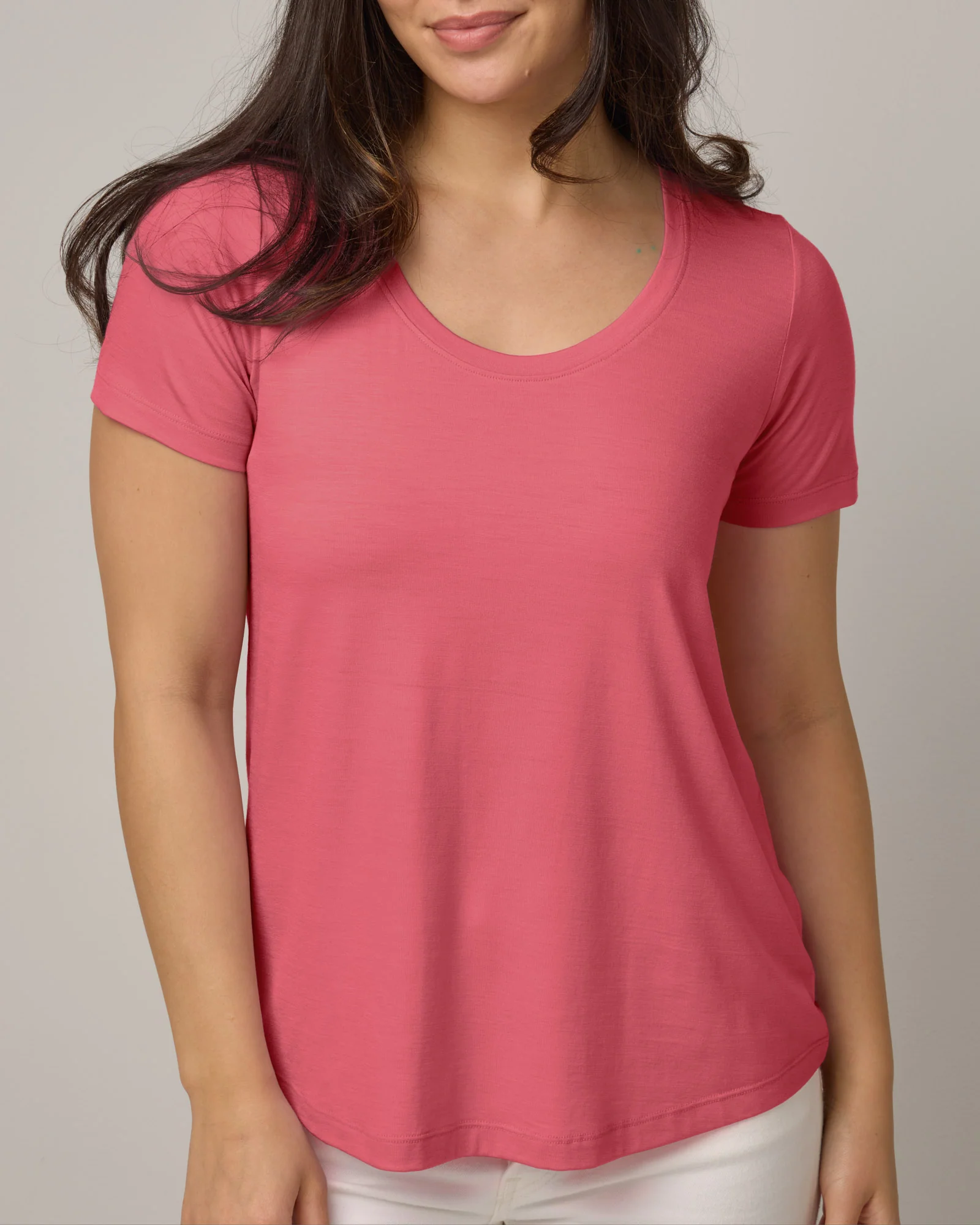 Stella Signature Scoop Neck Tee - Image 3