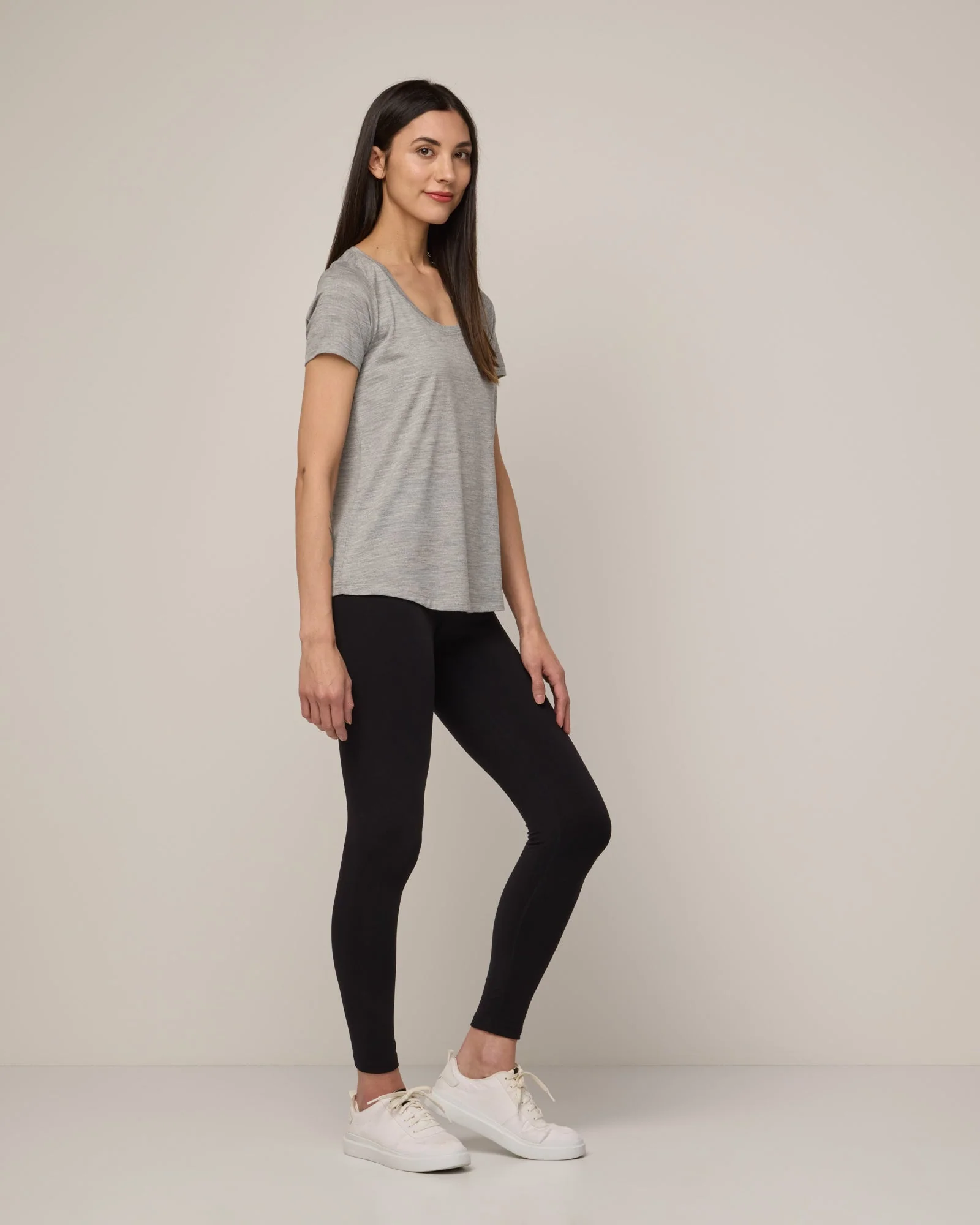 Stella Signature Scoop Neck Tee - Image 2