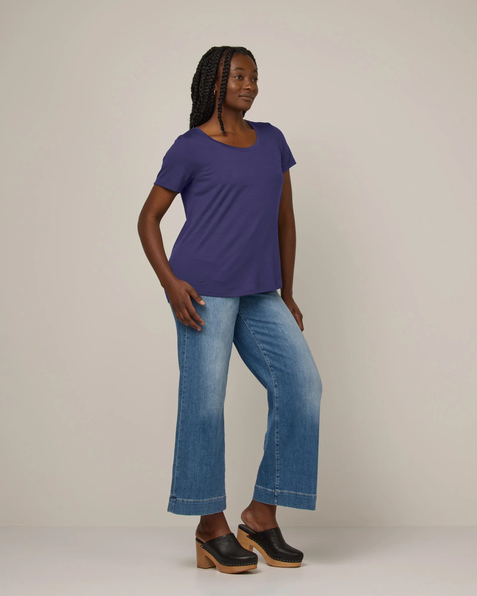 Stella Signature Scoop Neck Tee - Image 2