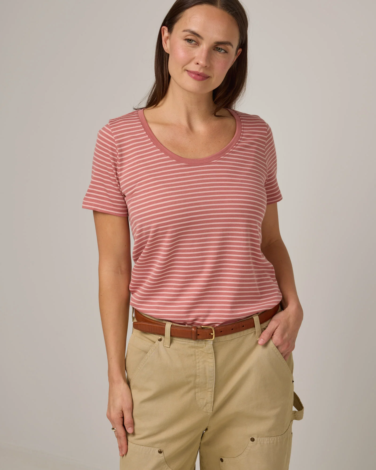 Stella Signature Scoop Neck Tee - Image 4