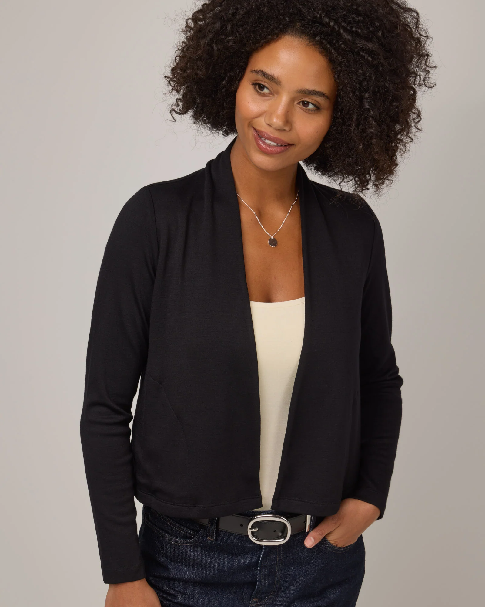 Winona Crop Cardigan - Image 4