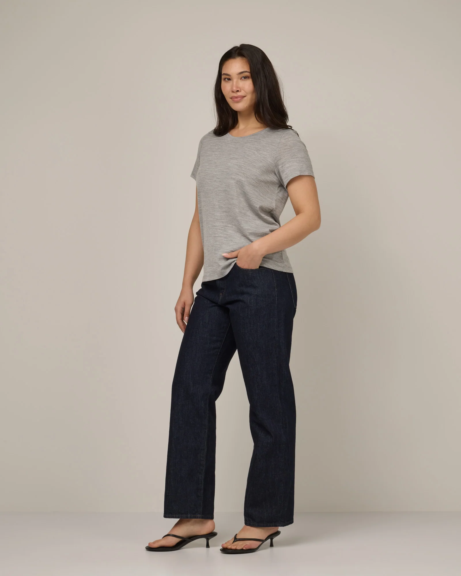 Zoe Easy Crew Neck Tee - Image 3