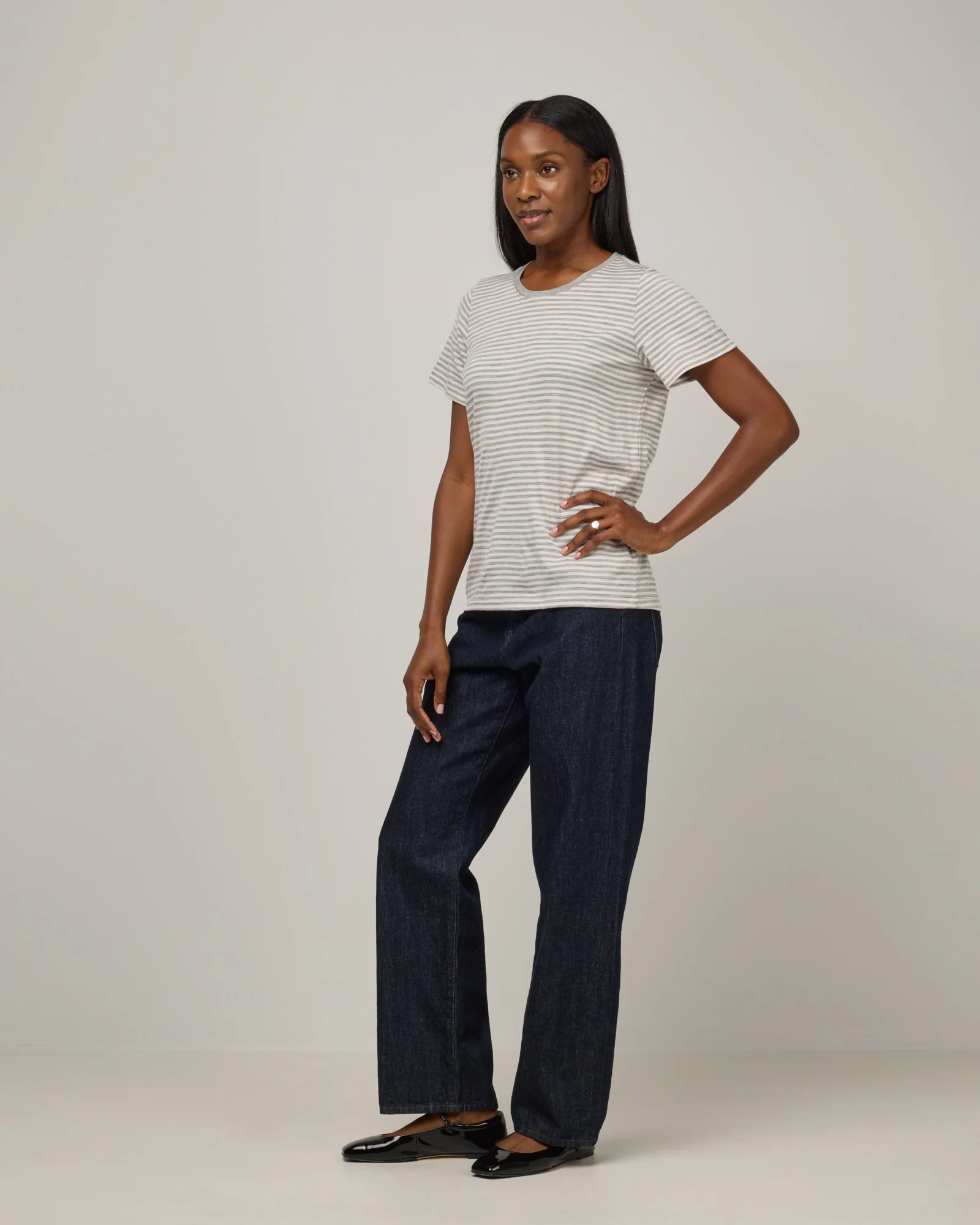 Zoe Easy Crew Neck Tee - Image 2