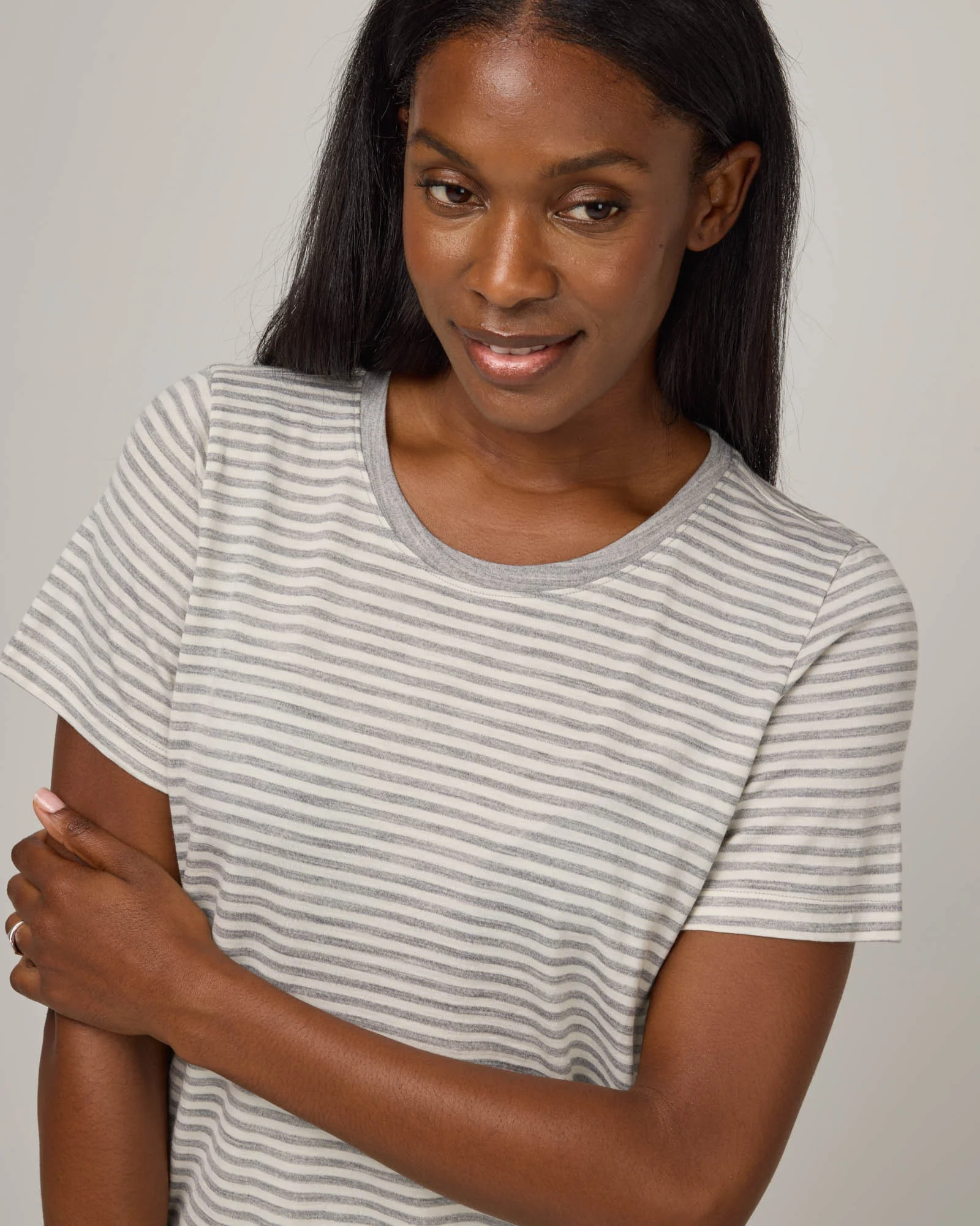 Zoe Easy Crew Neck Tee - Image 4