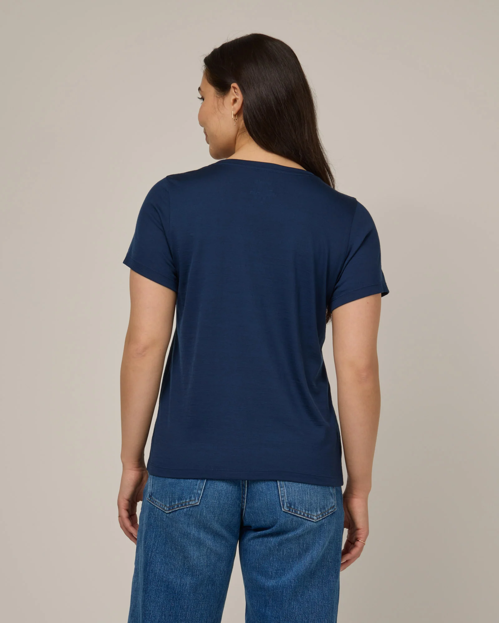 Zoe Easy Crew Neck Tee - Image 4