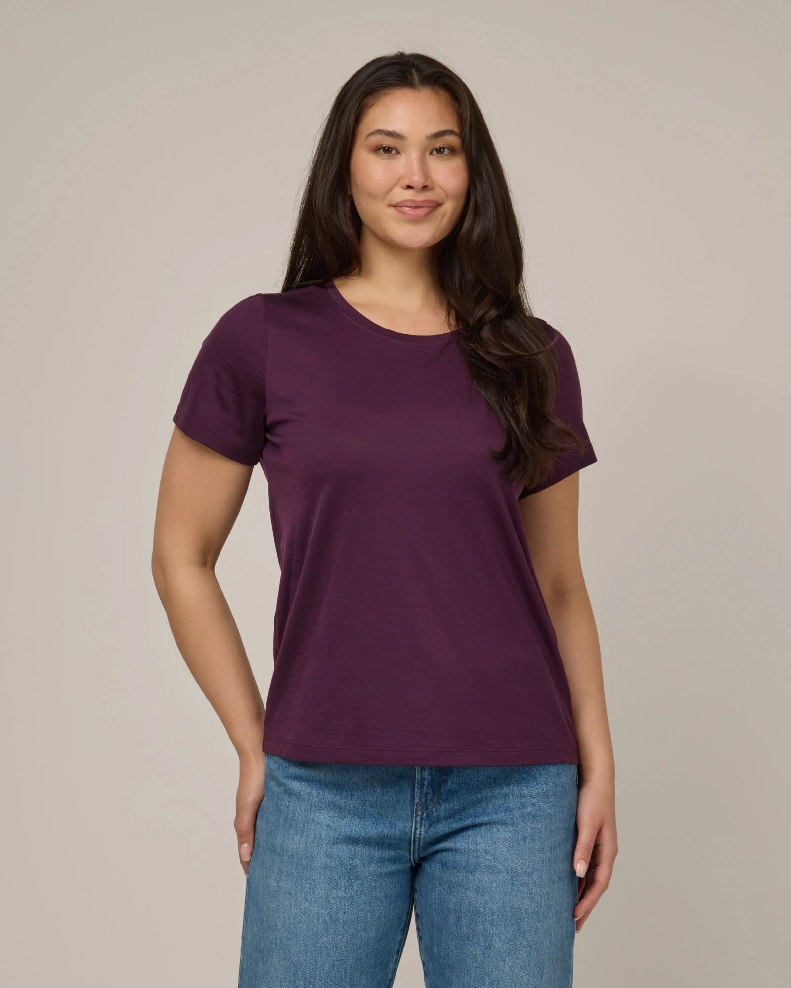 Zoe Easy Crew Neck Tee - Image 2