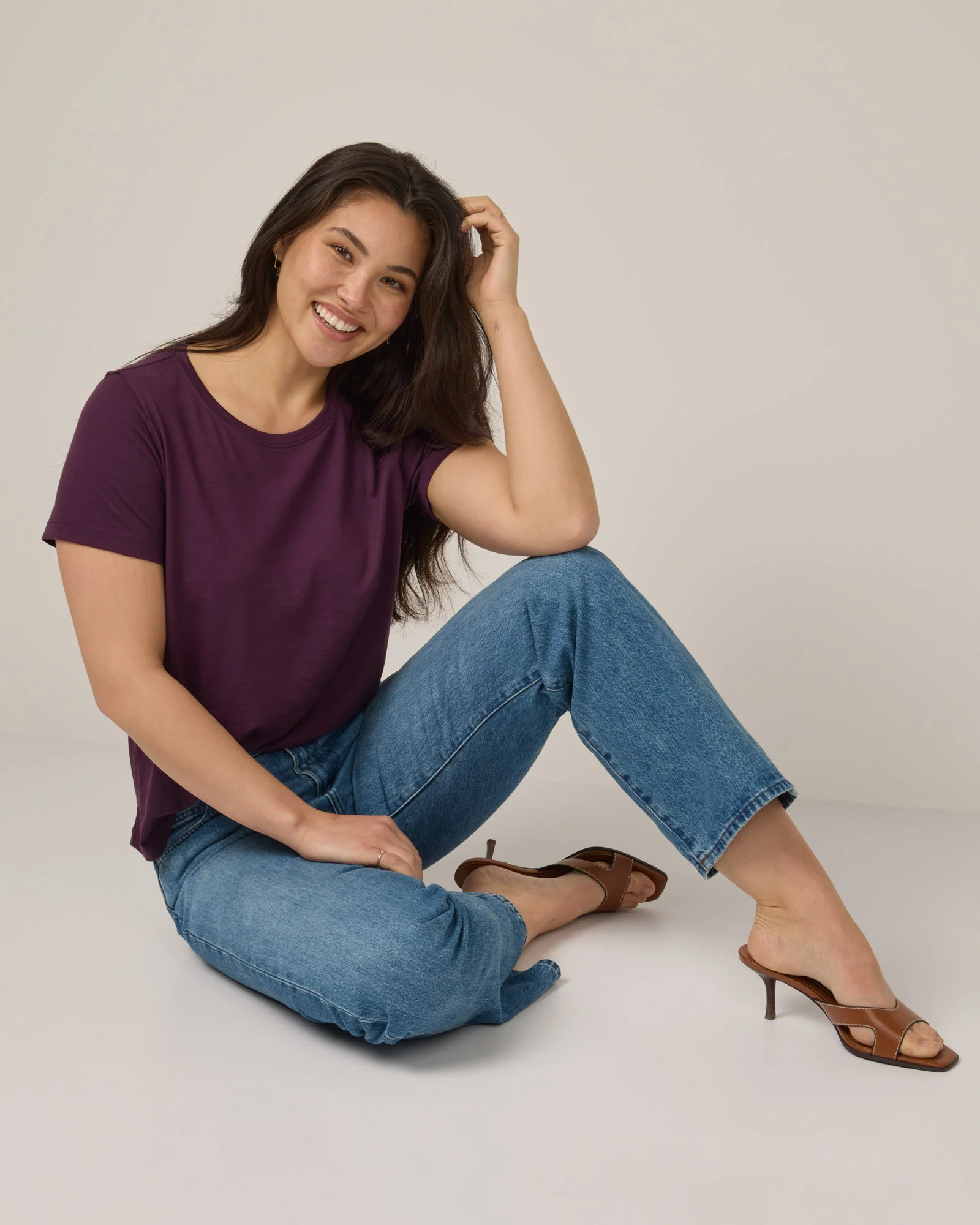 Zoe Easy Crew Neck Tee - Image 5