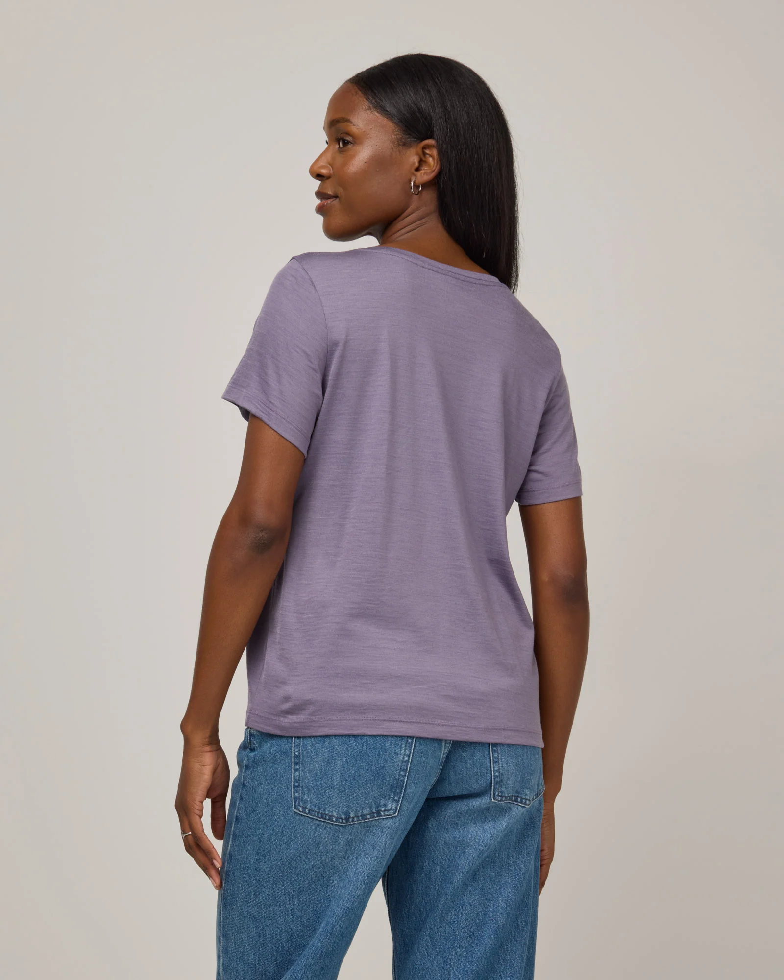 Zoe Easy Crew Neck Tee - Image 3