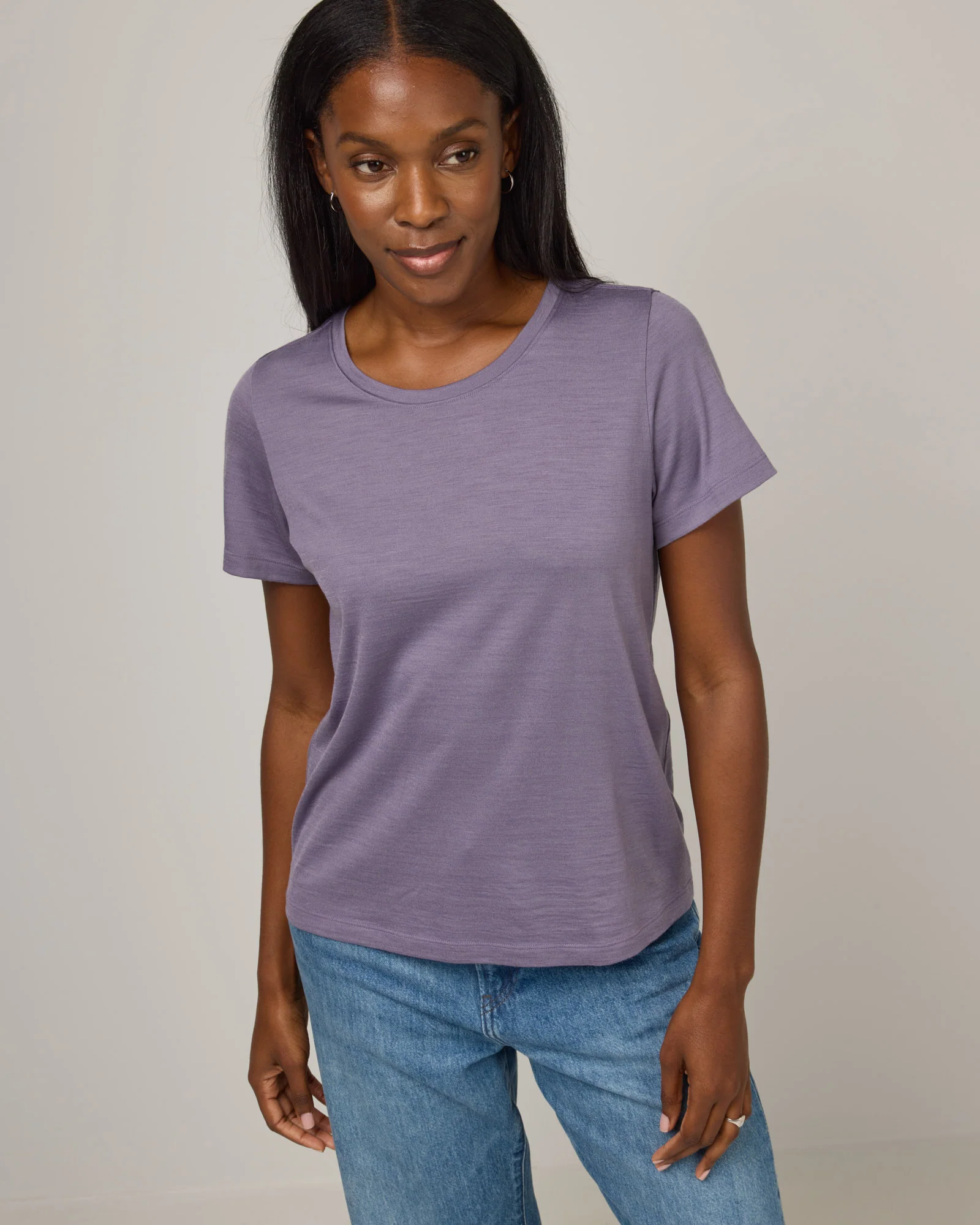 Zoe Easy Crew Neck Tee - Image 4